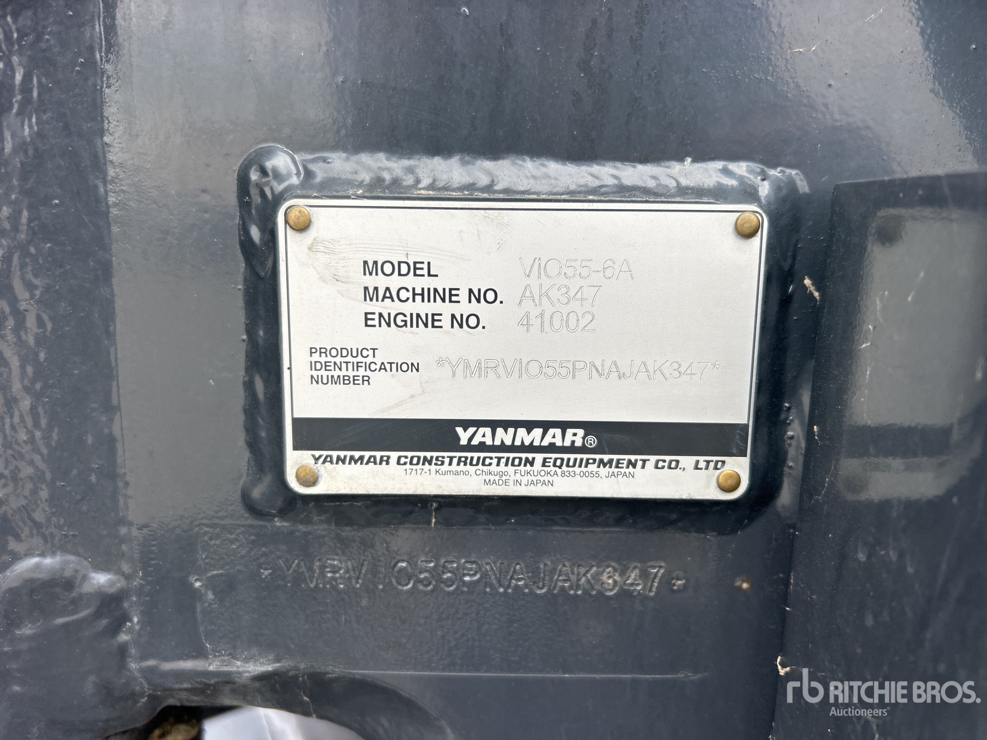 2022 Yanmar VIO55-6A