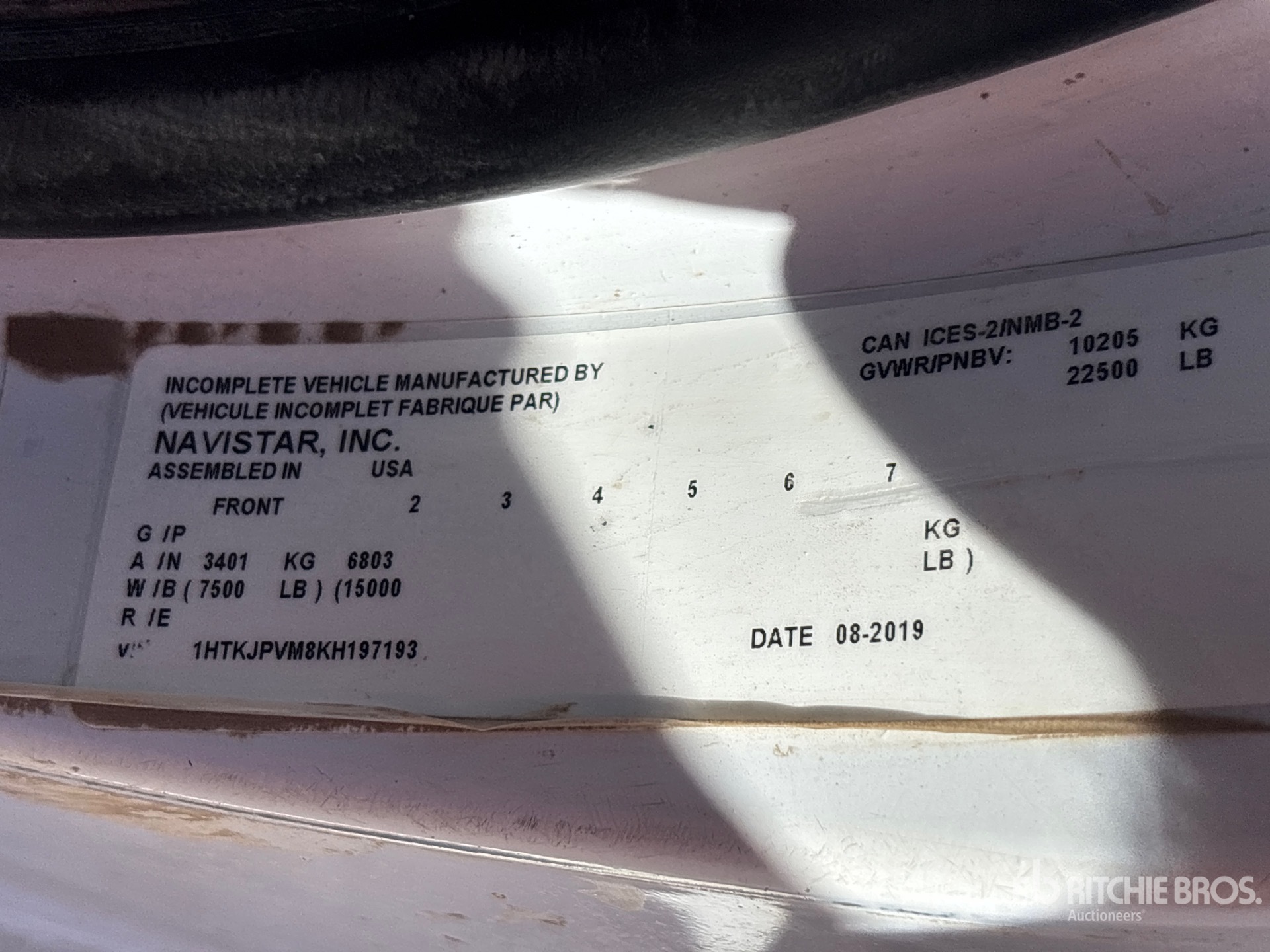 2019 Chevrolet SILVERADO 5500H
