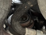 Engine with A/C Compressor