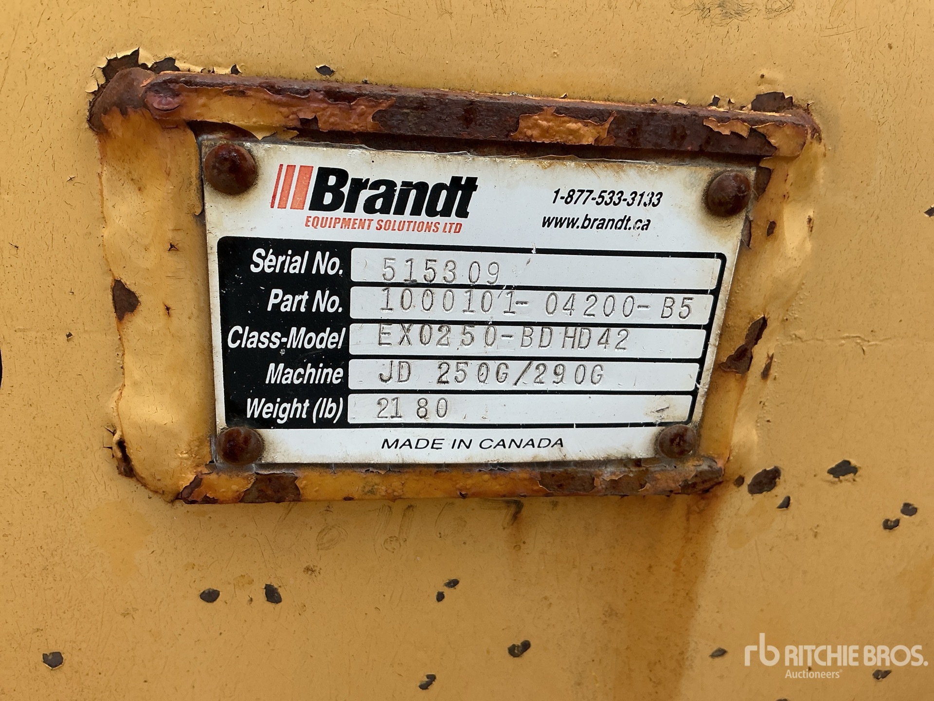 Brandt 41 IN Q/C DIGGING - FITS JOHN D ...