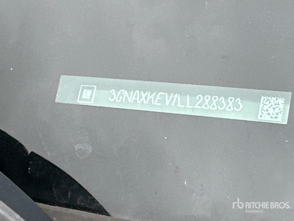 General Appearance with Frame Stamp Serial Number/VIN Photo