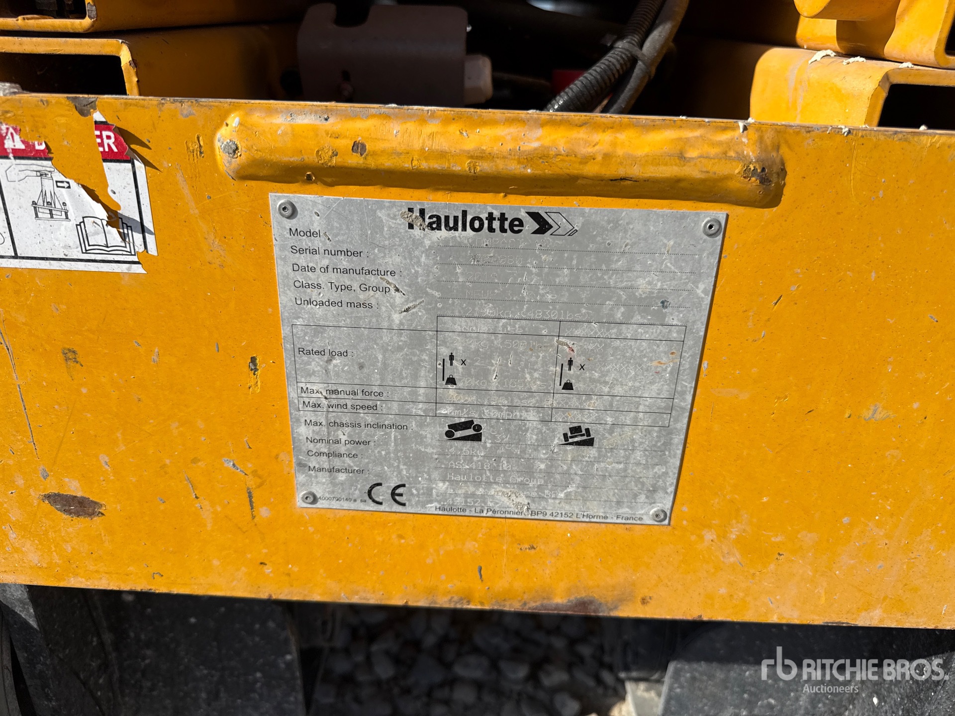 2019 Haulotte COMPACT 10N