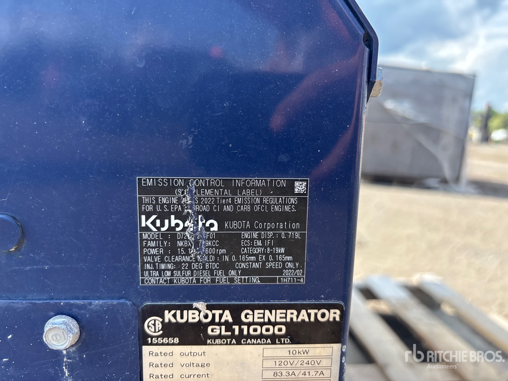 2022 Kubota GL11000
