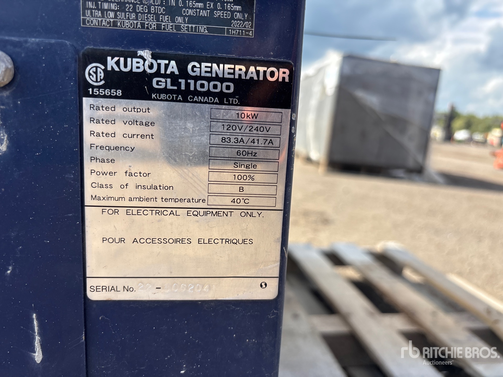 2022 Kubota GL11000