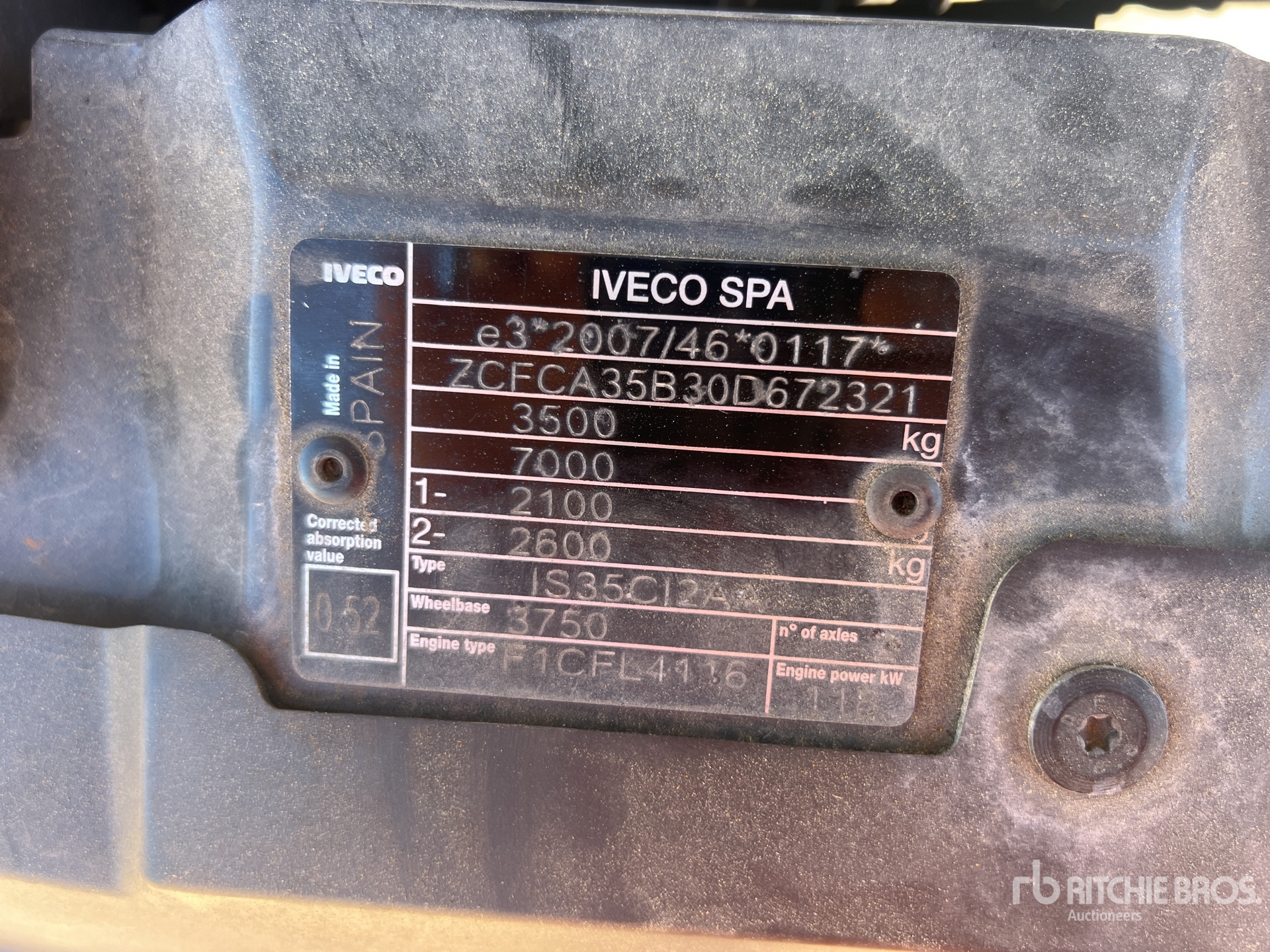 2021 Iveco 35-160