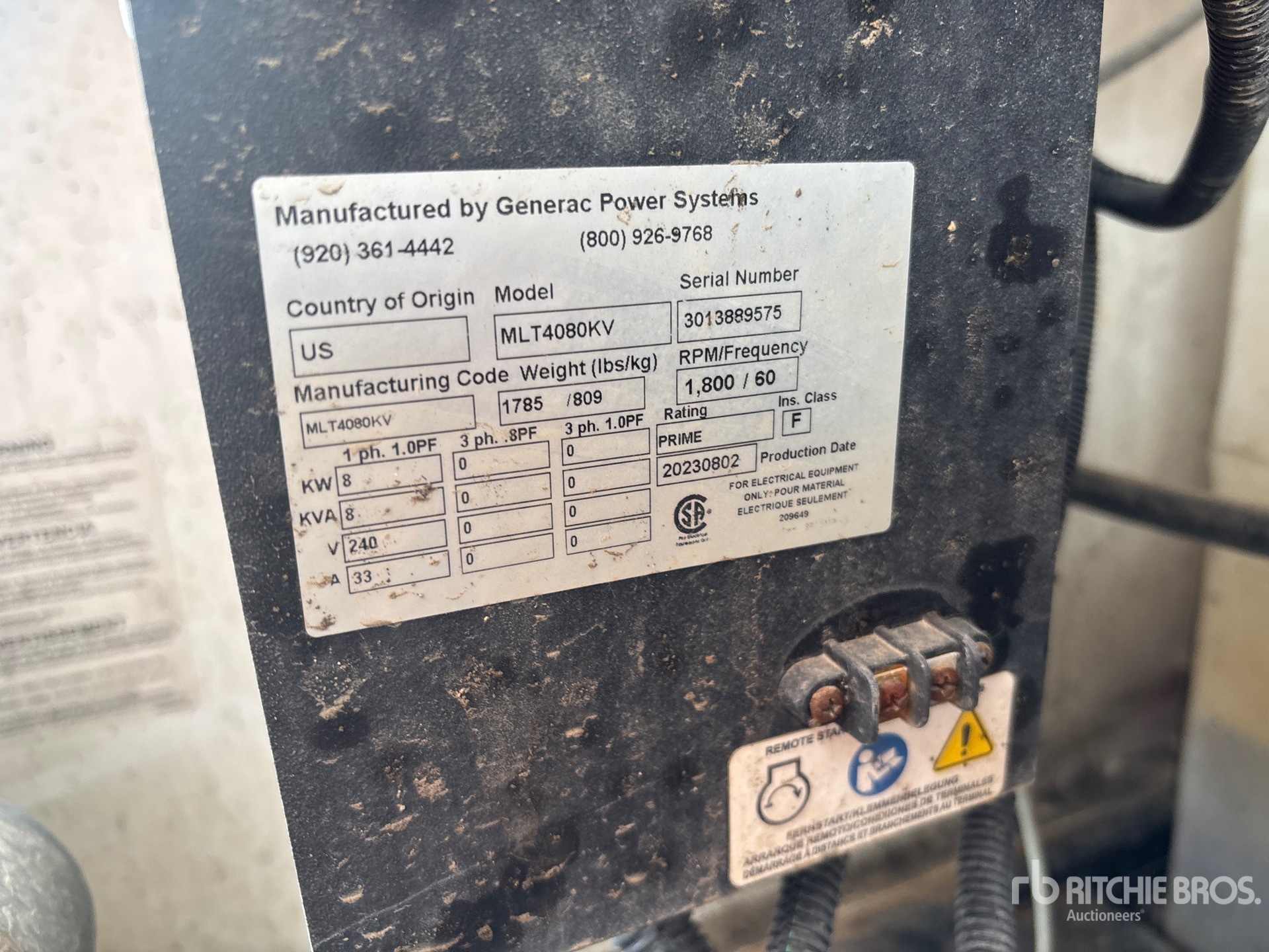 2023 Generac MLT4080KV
