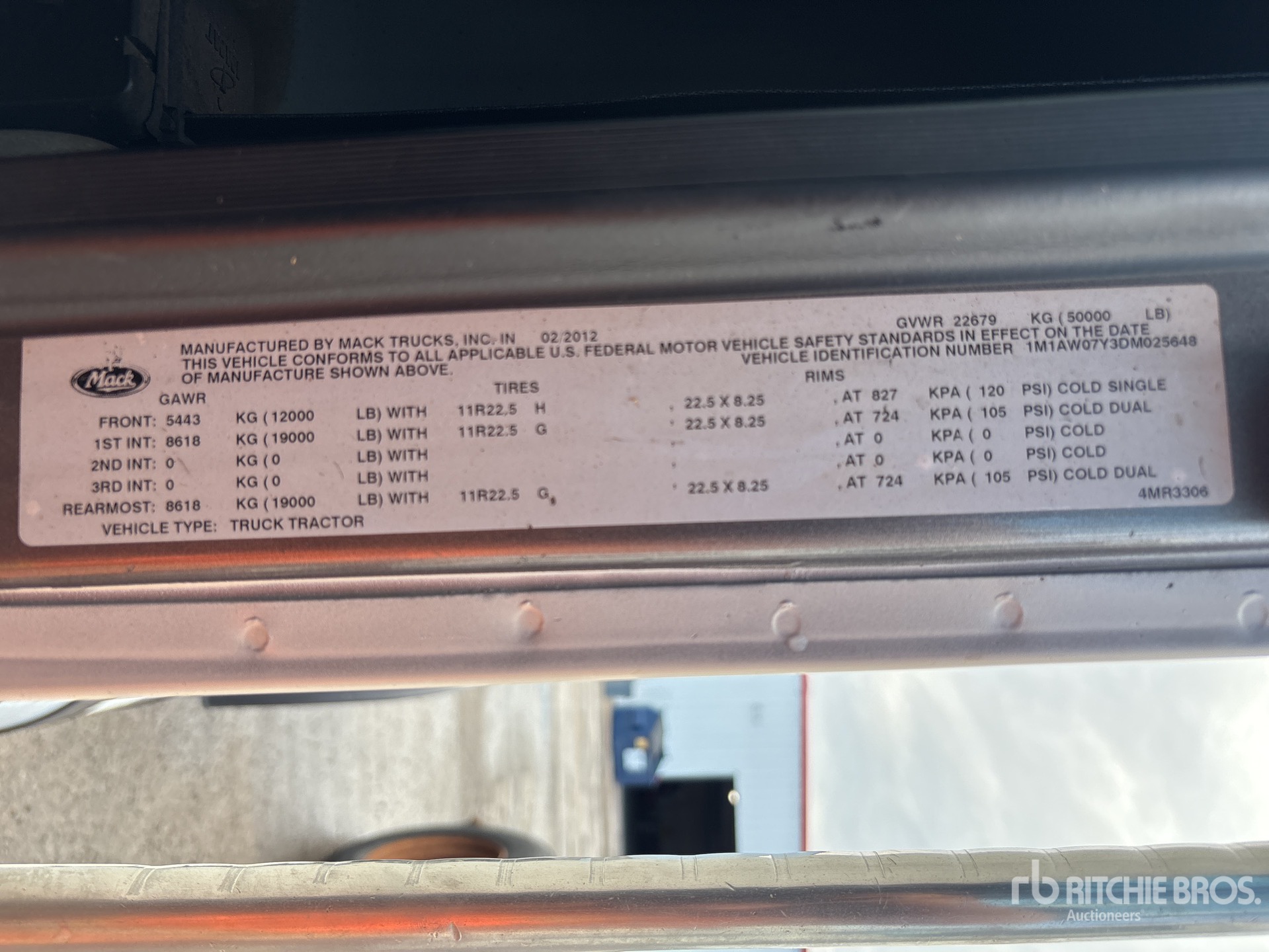 2013 Mack CXU613