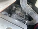 Engine with Cooling System Leaks