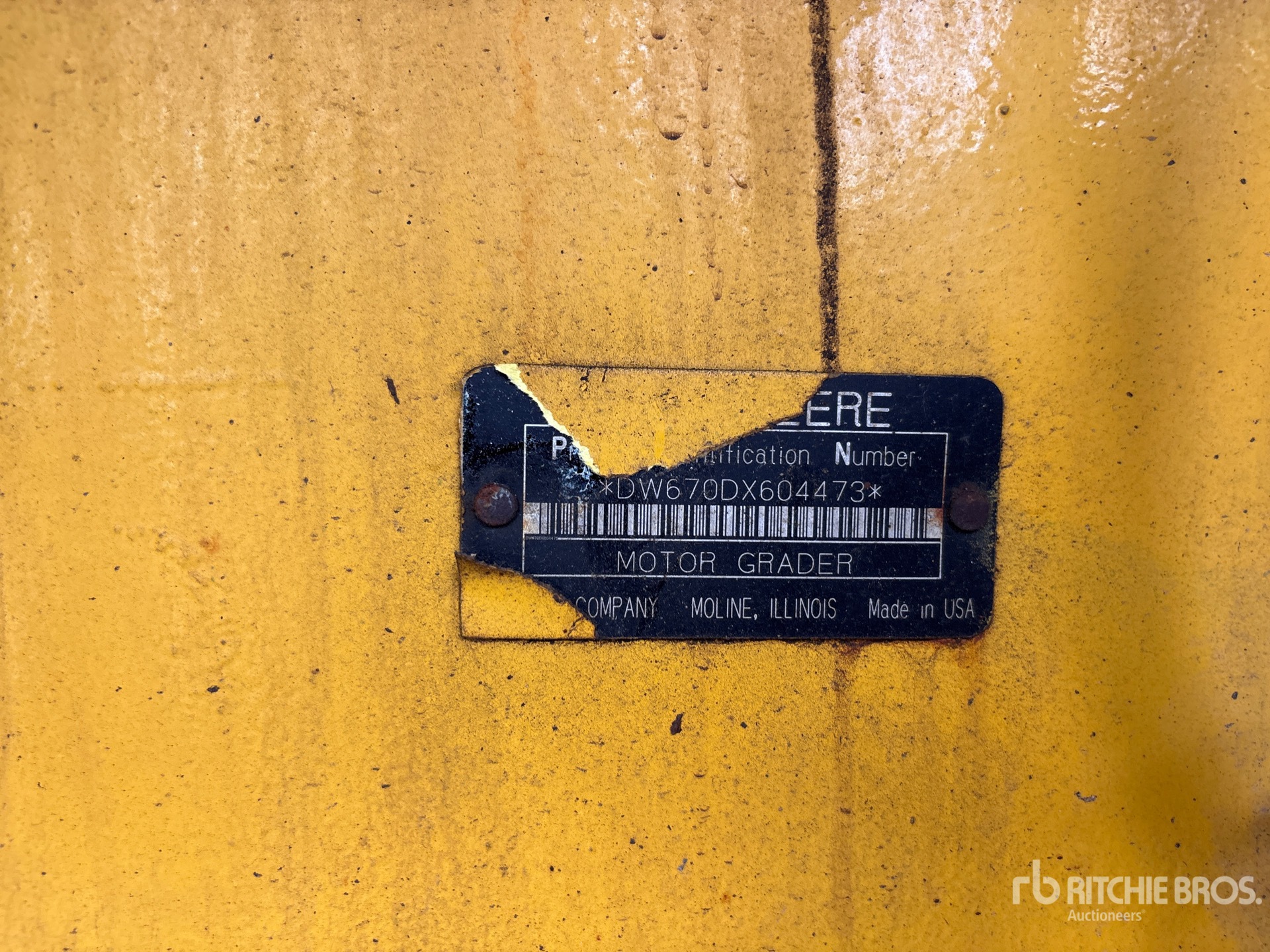 2006 John Deere 670D