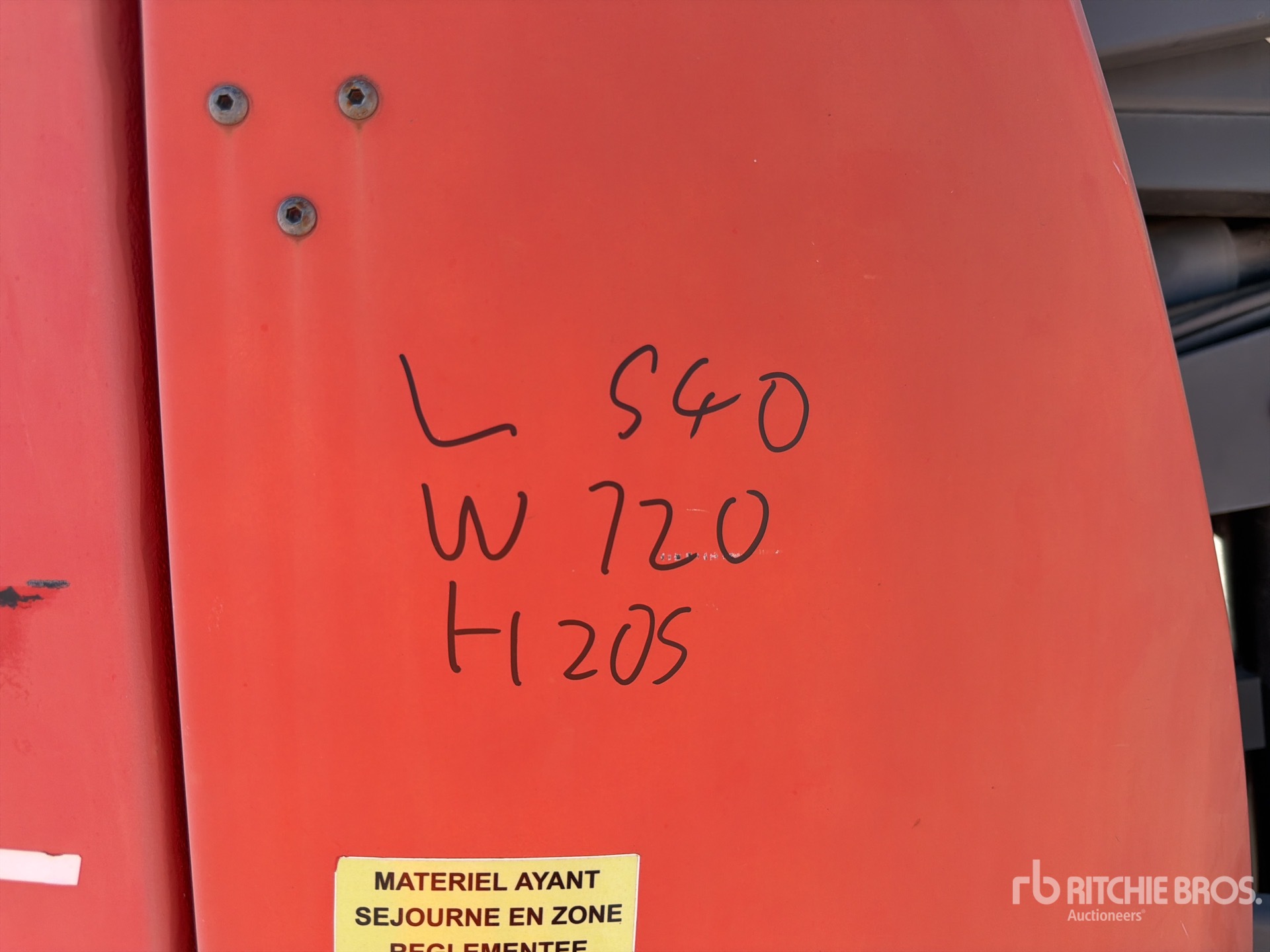 2007 Manitou 120 AETJC
