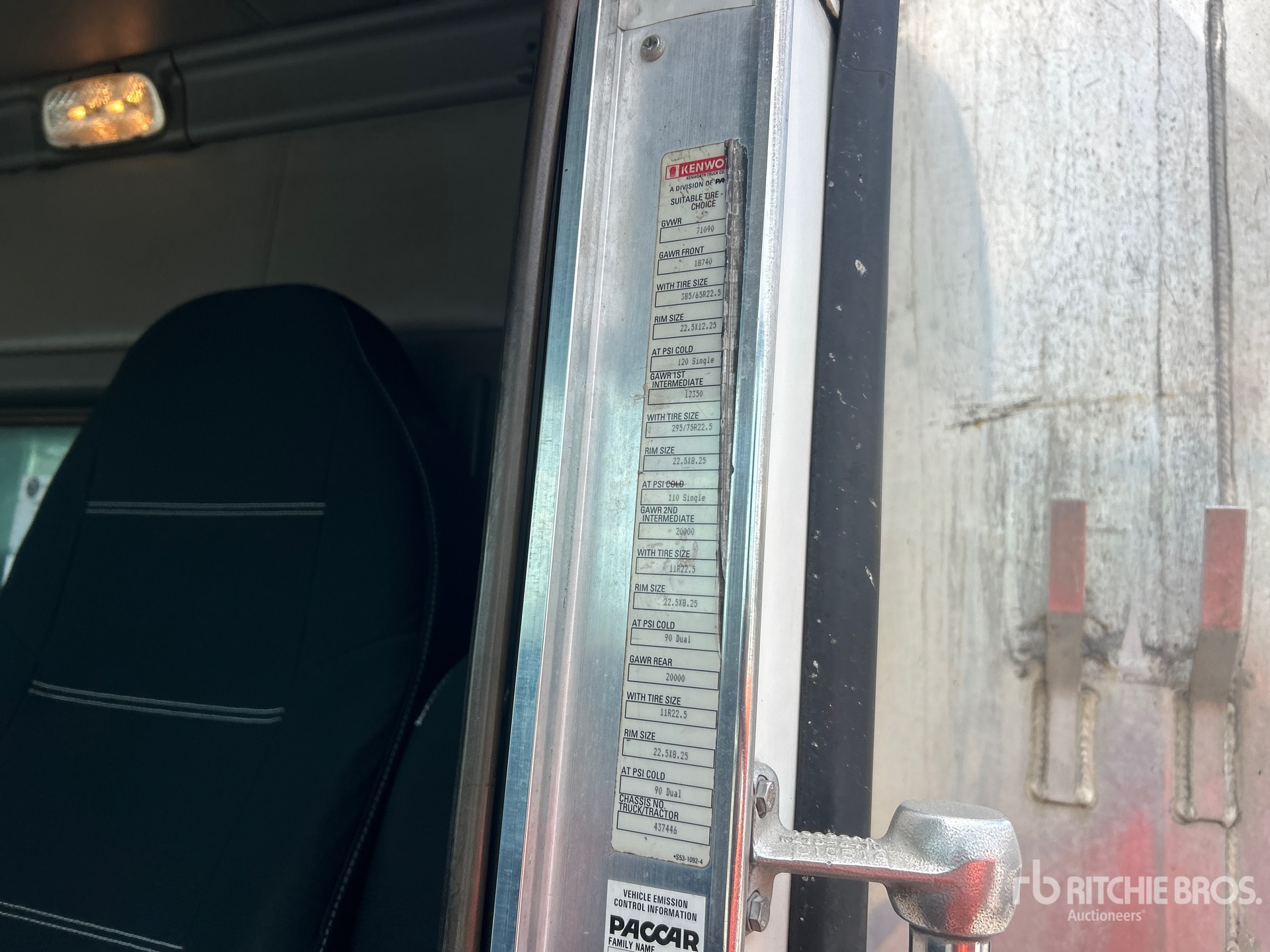 2015 Kenworth T800