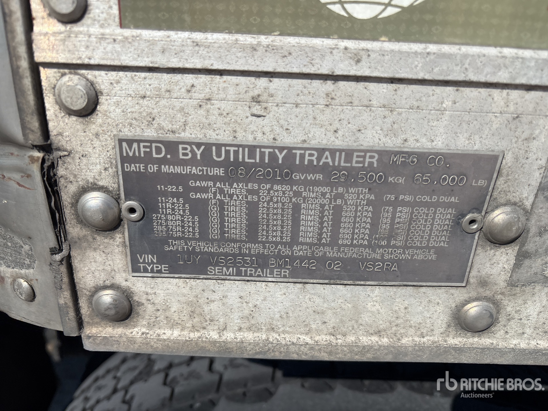Photo of 2011 Utility VS2RA