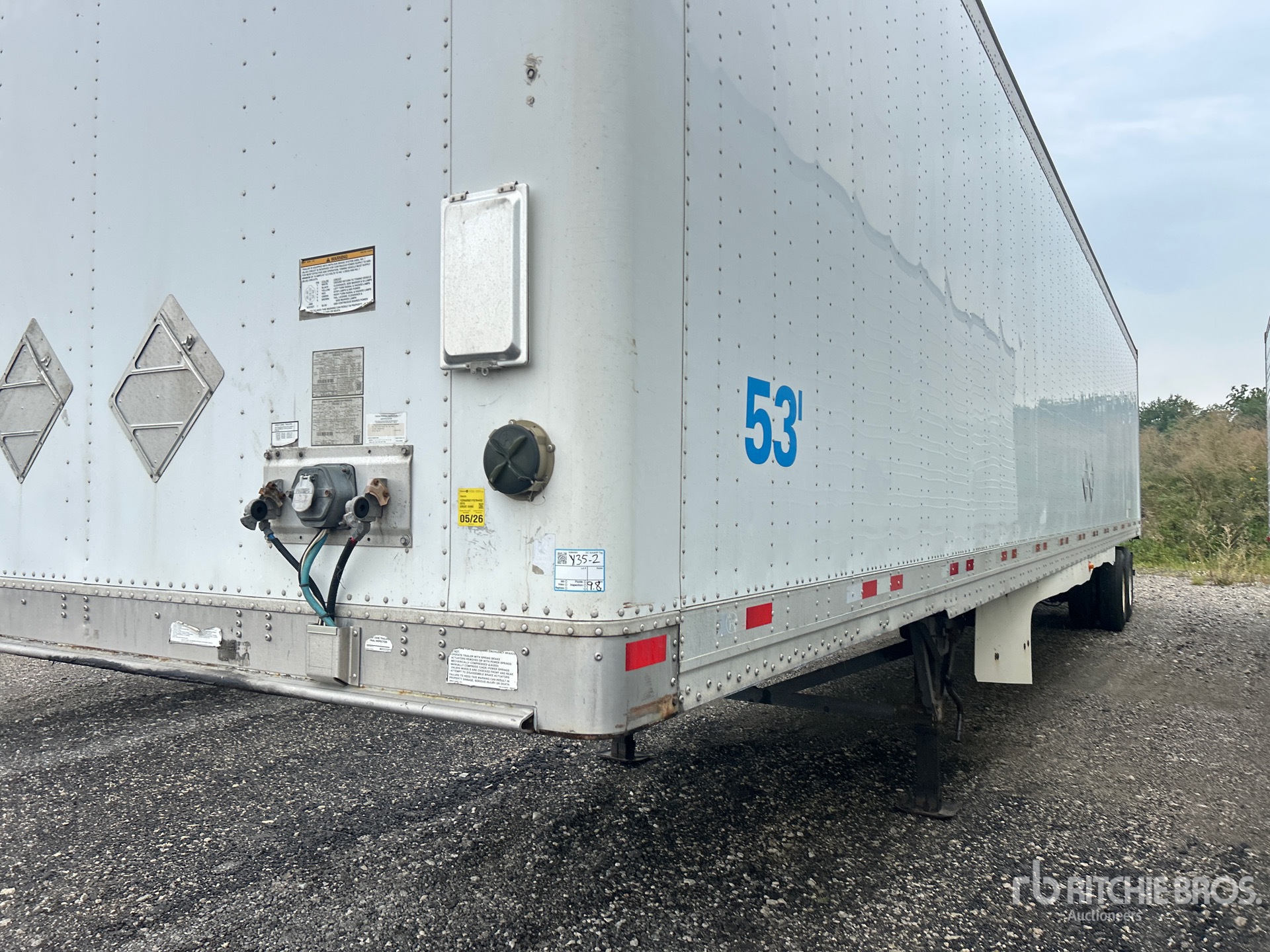 2015 Great Dane 53 FT T/A