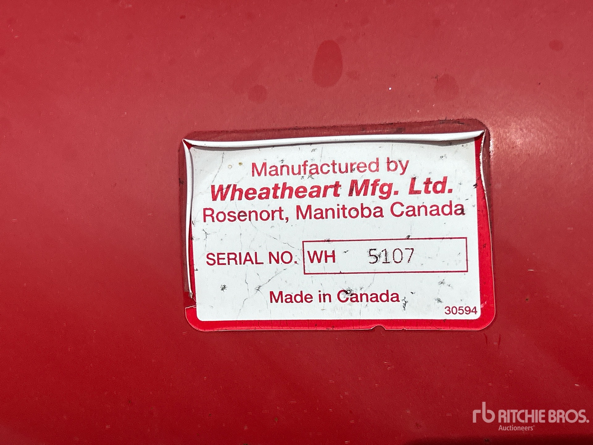 2009 Wheatheart BH1041