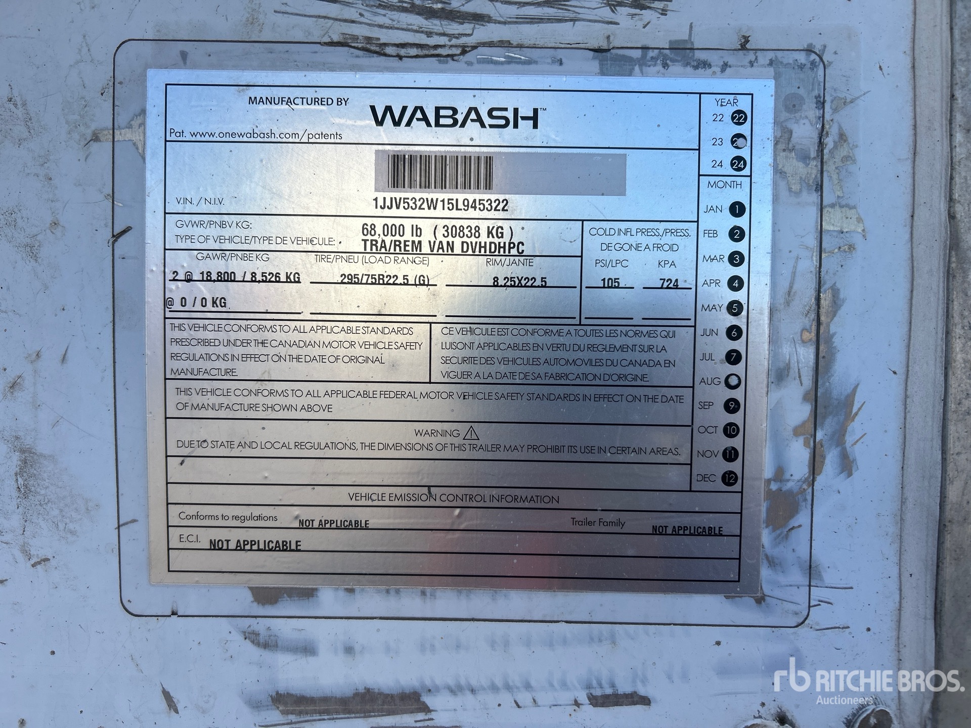 2005 Wabash DVH