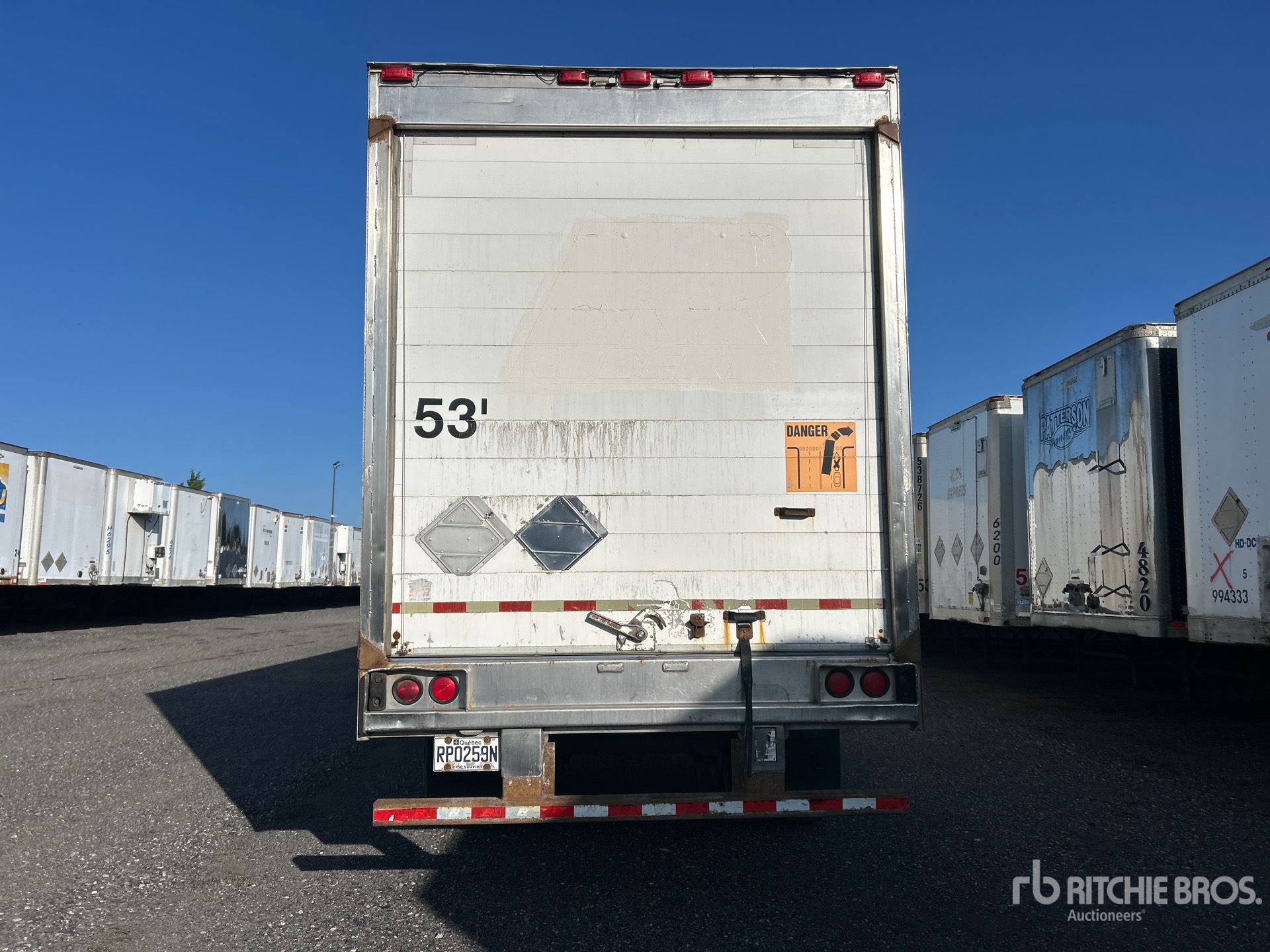 2005 Great Dane 53 FT X 102 IN T/A