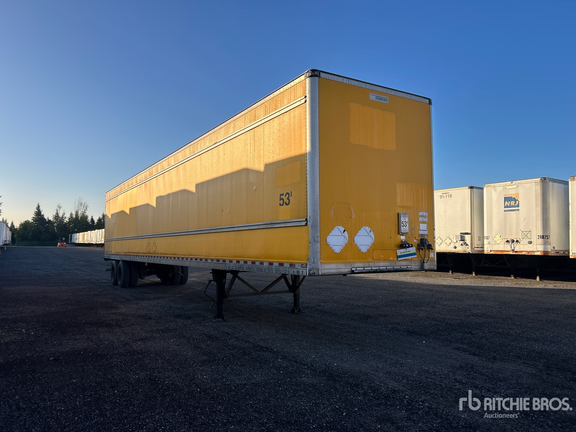 2003 Manac 53 FT X 102 IN T/A