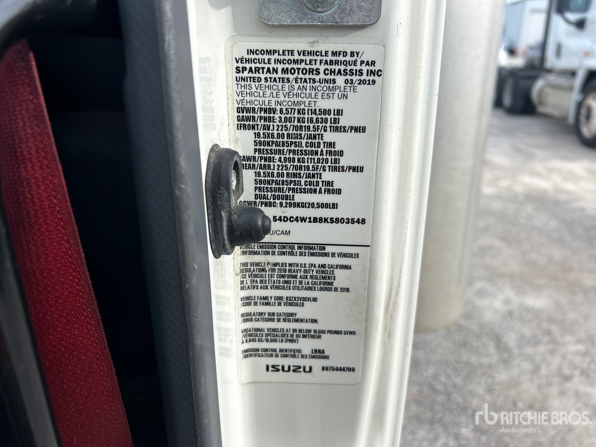 2019 Isuzu NPR HD