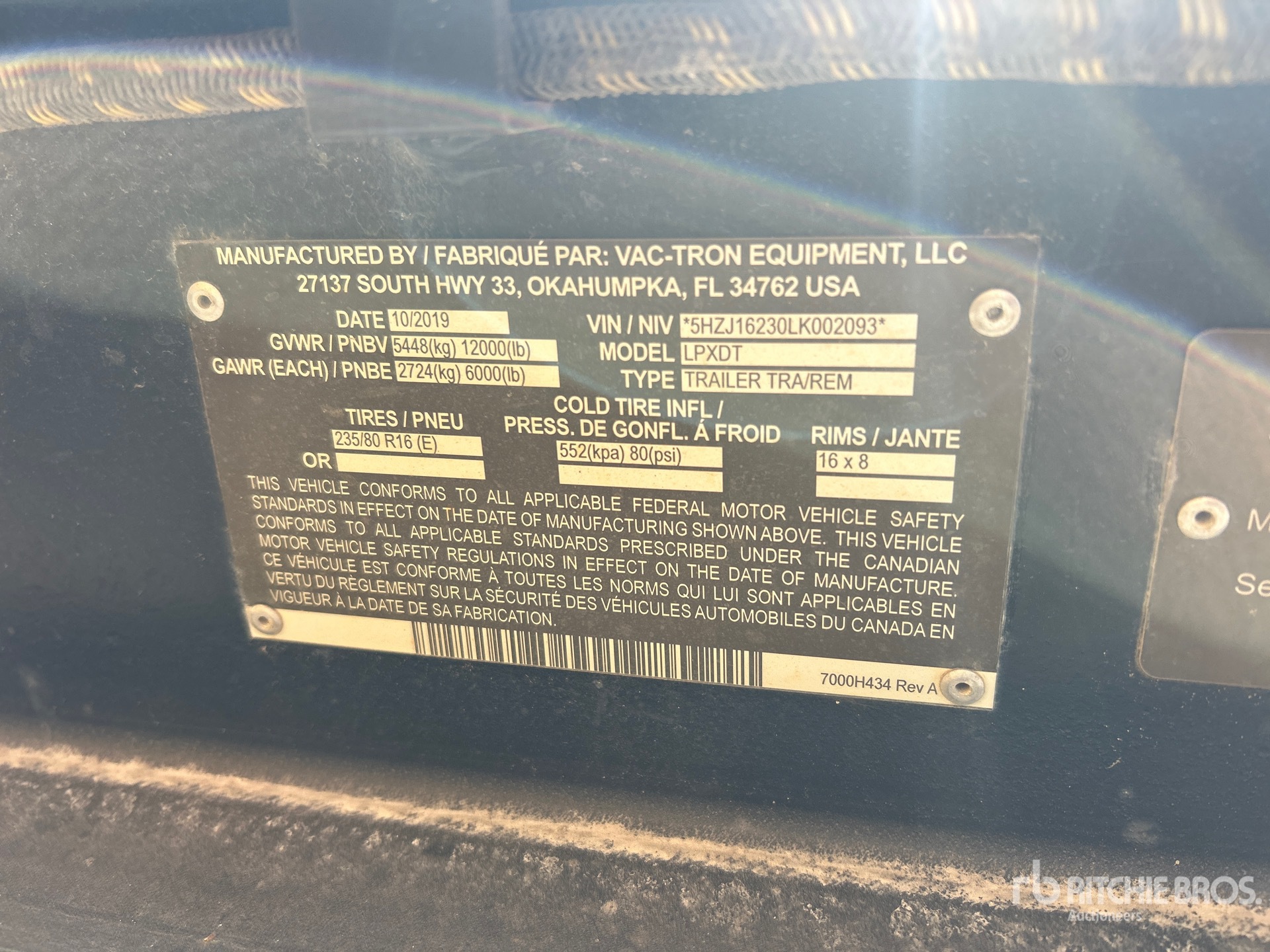 Vermeer VAC-TRON LP573X