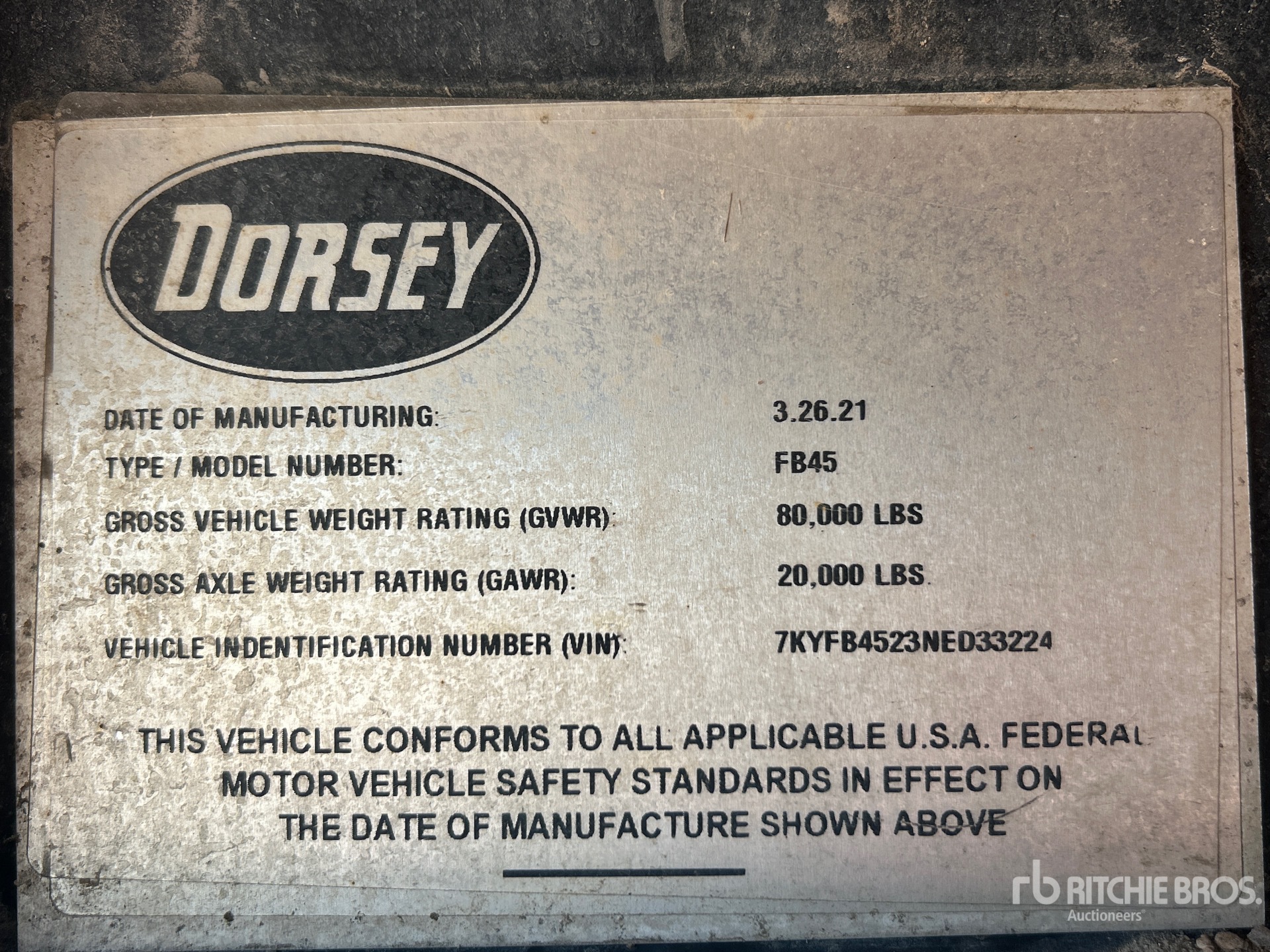 2022 Dorsey FB45