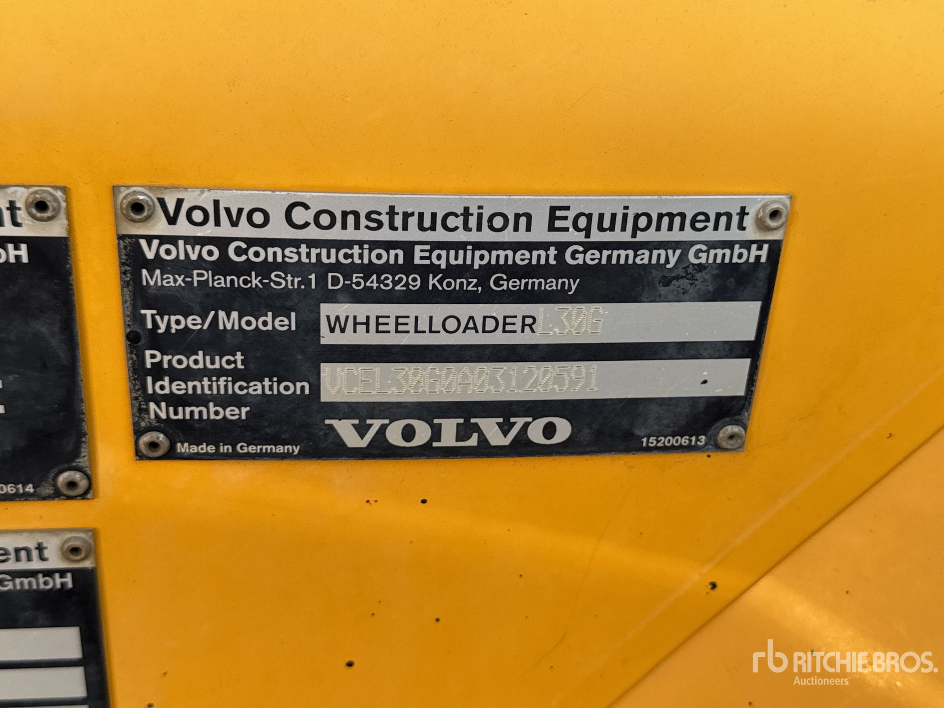 2014 Volvo L30G