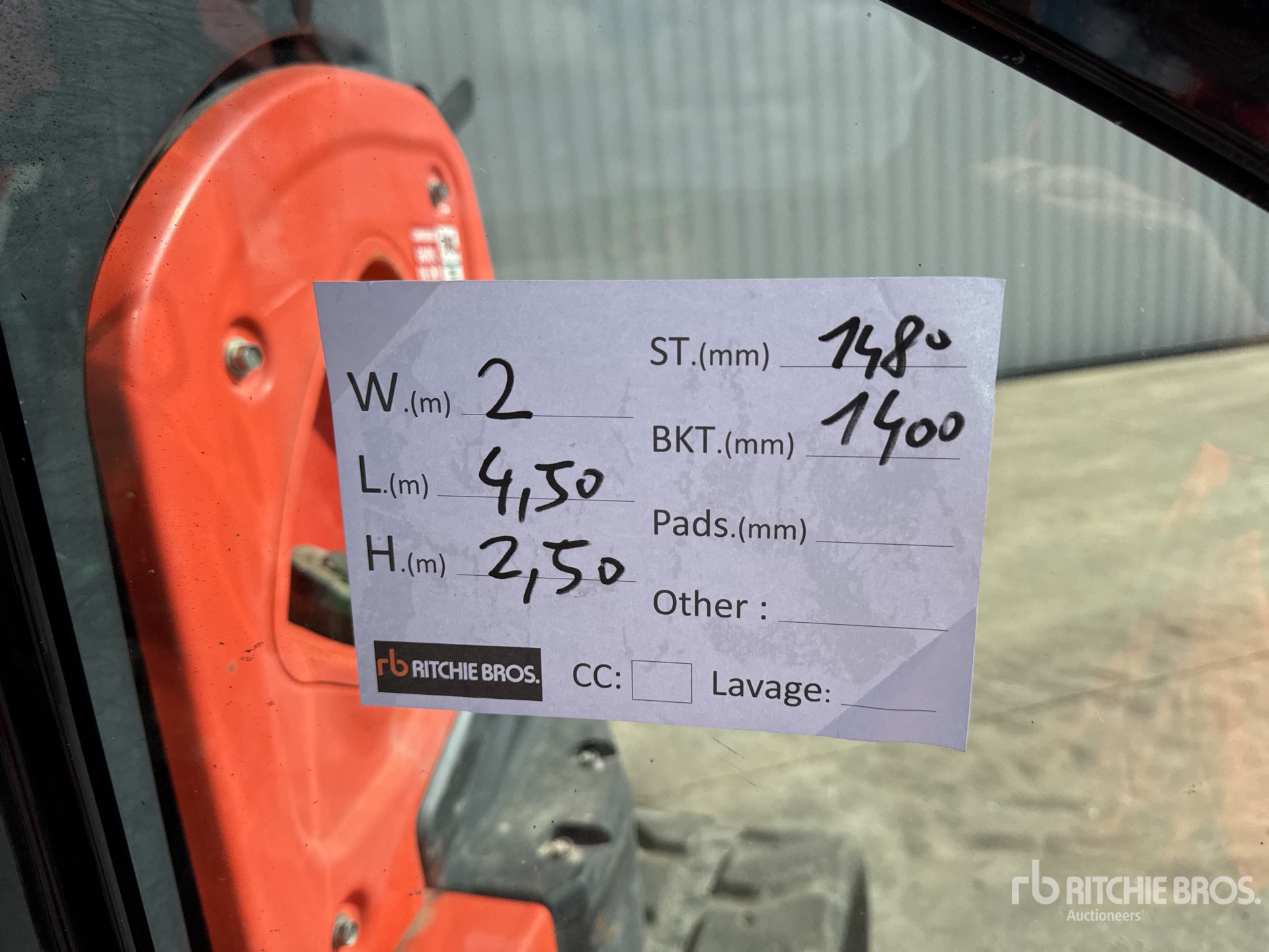 2015 Kubota U48-4