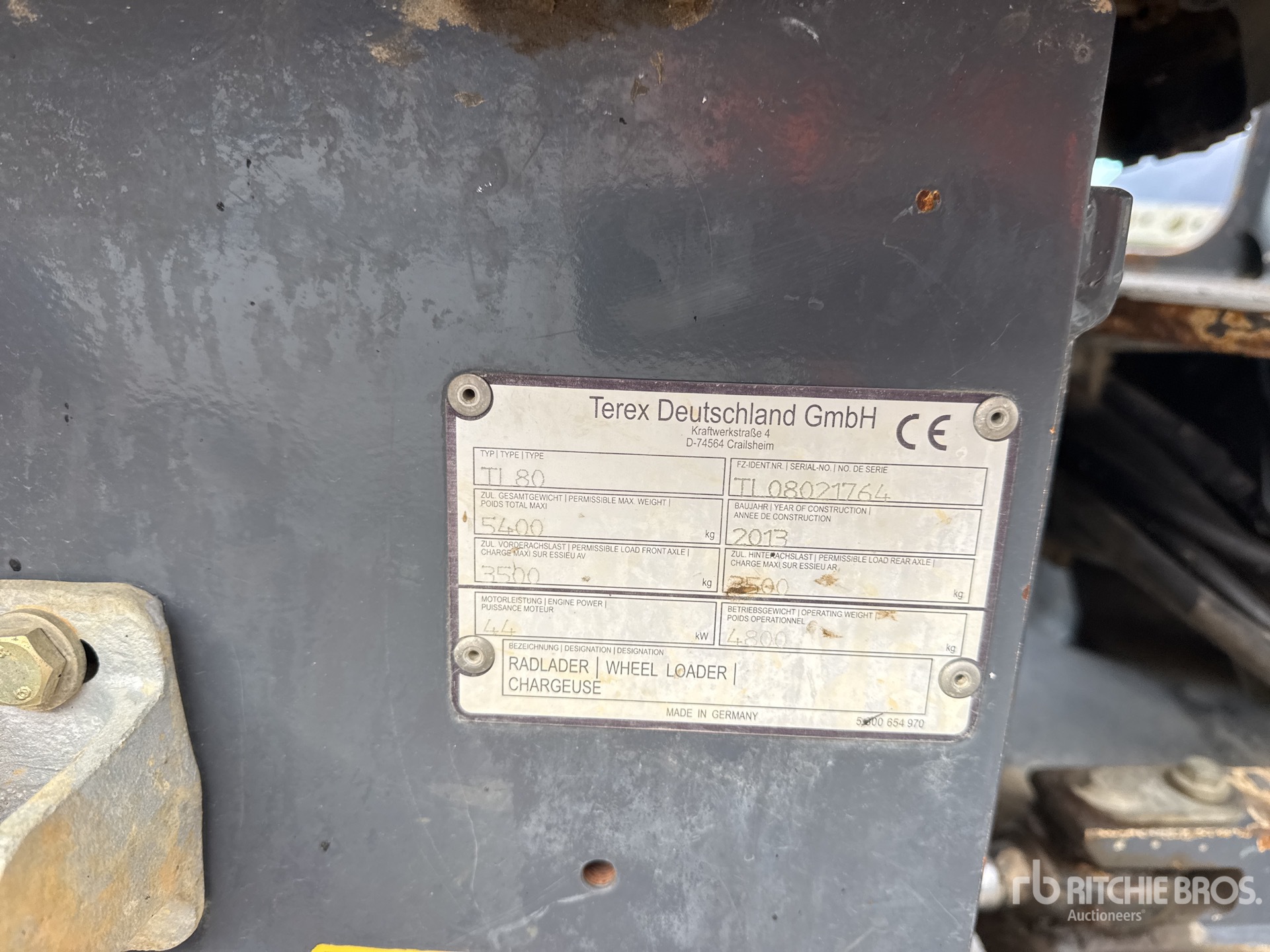 2013 Terex TL80