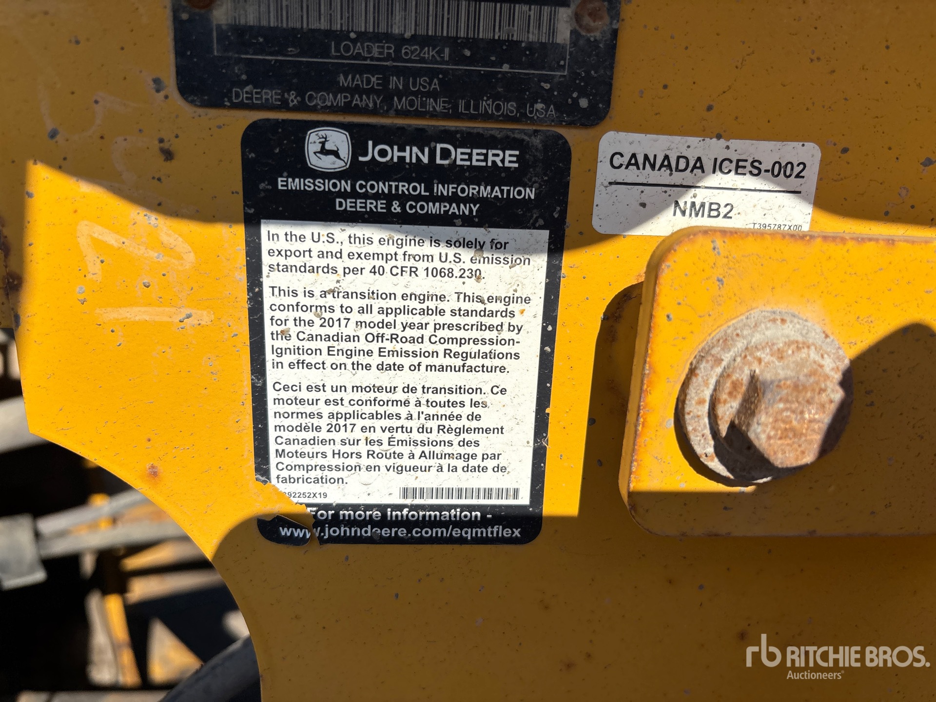 2018 John Deere 624K-II