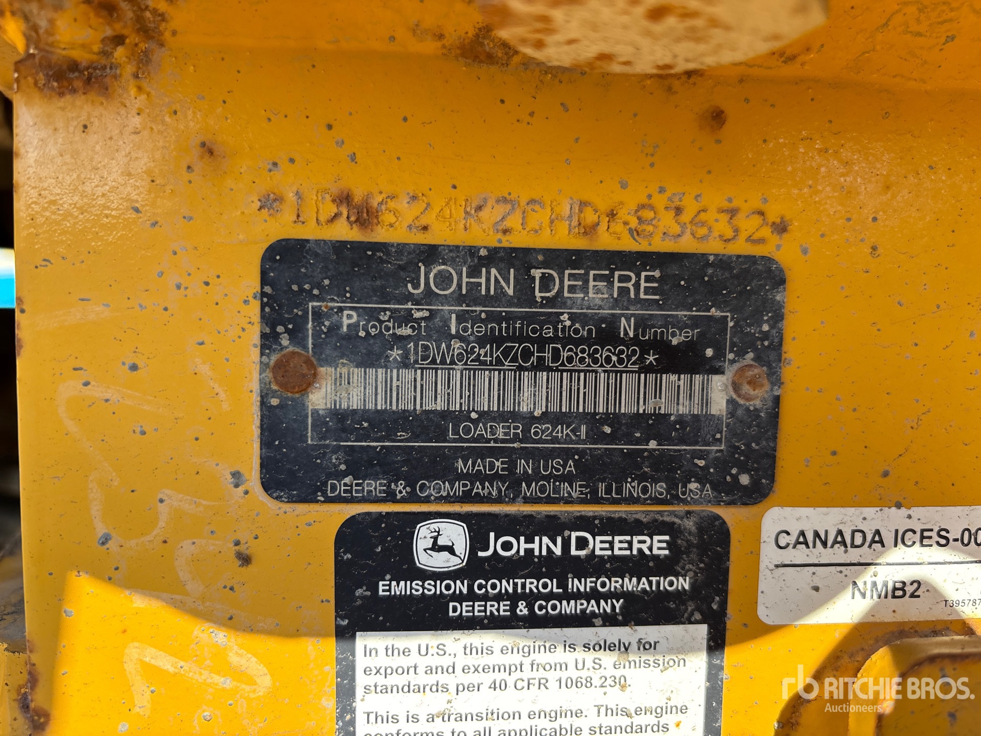 2018 John Deere 624K-II