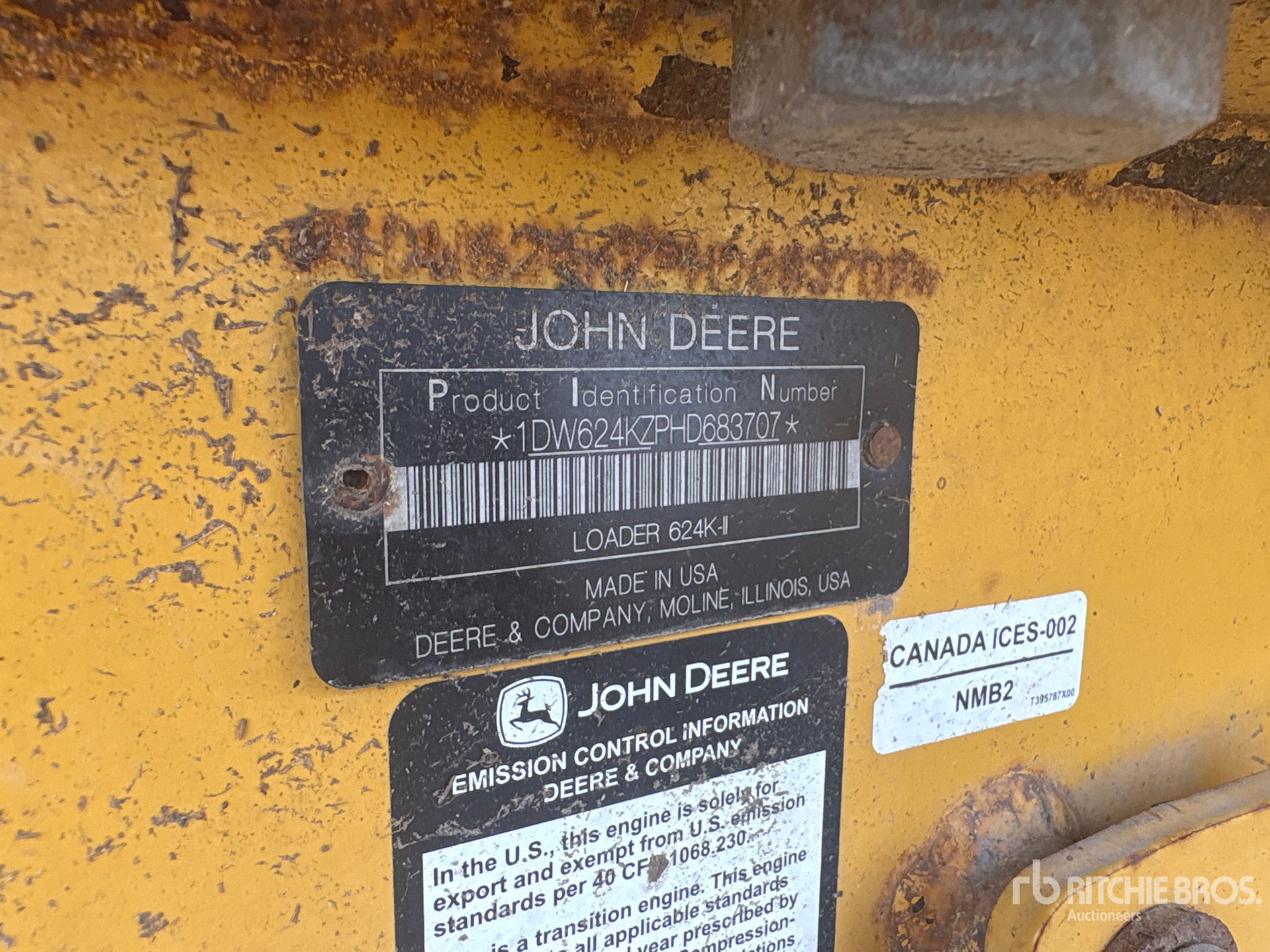 2018 John Deere 624K-II