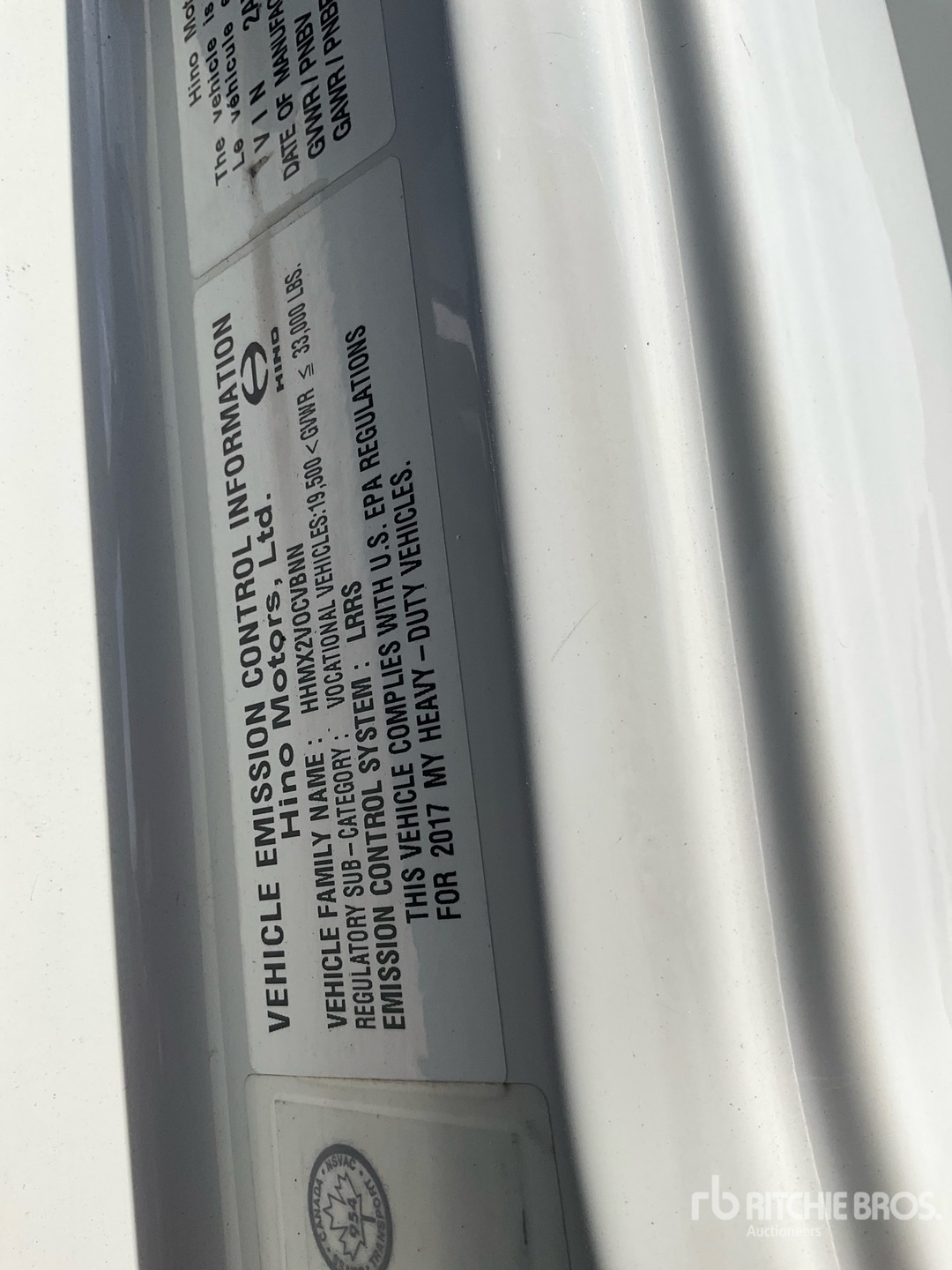 2017 Hino 268