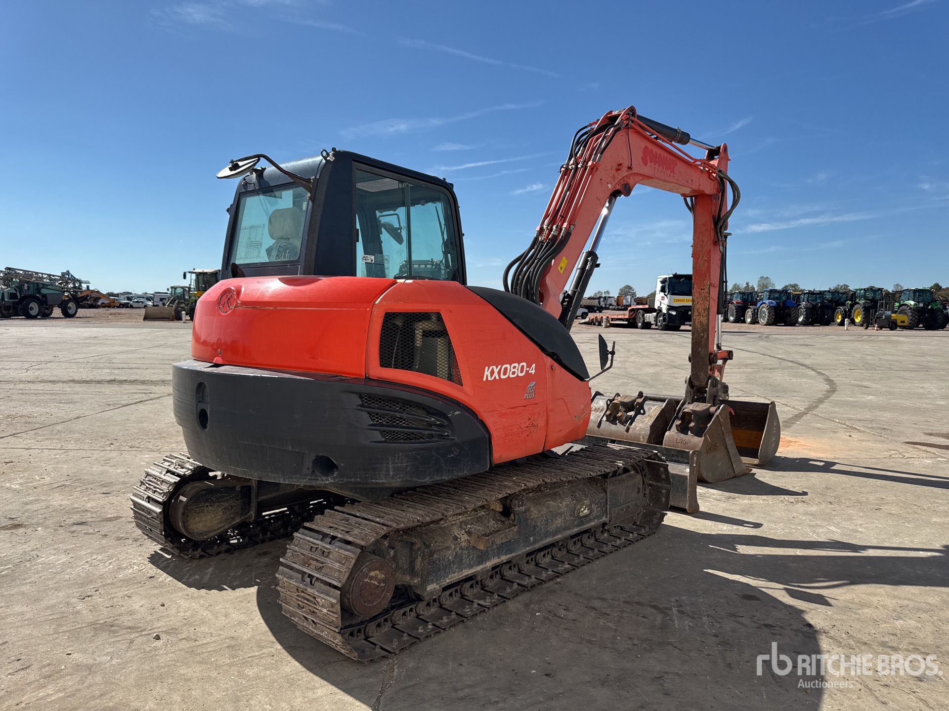 2016 Kubota KX080-4