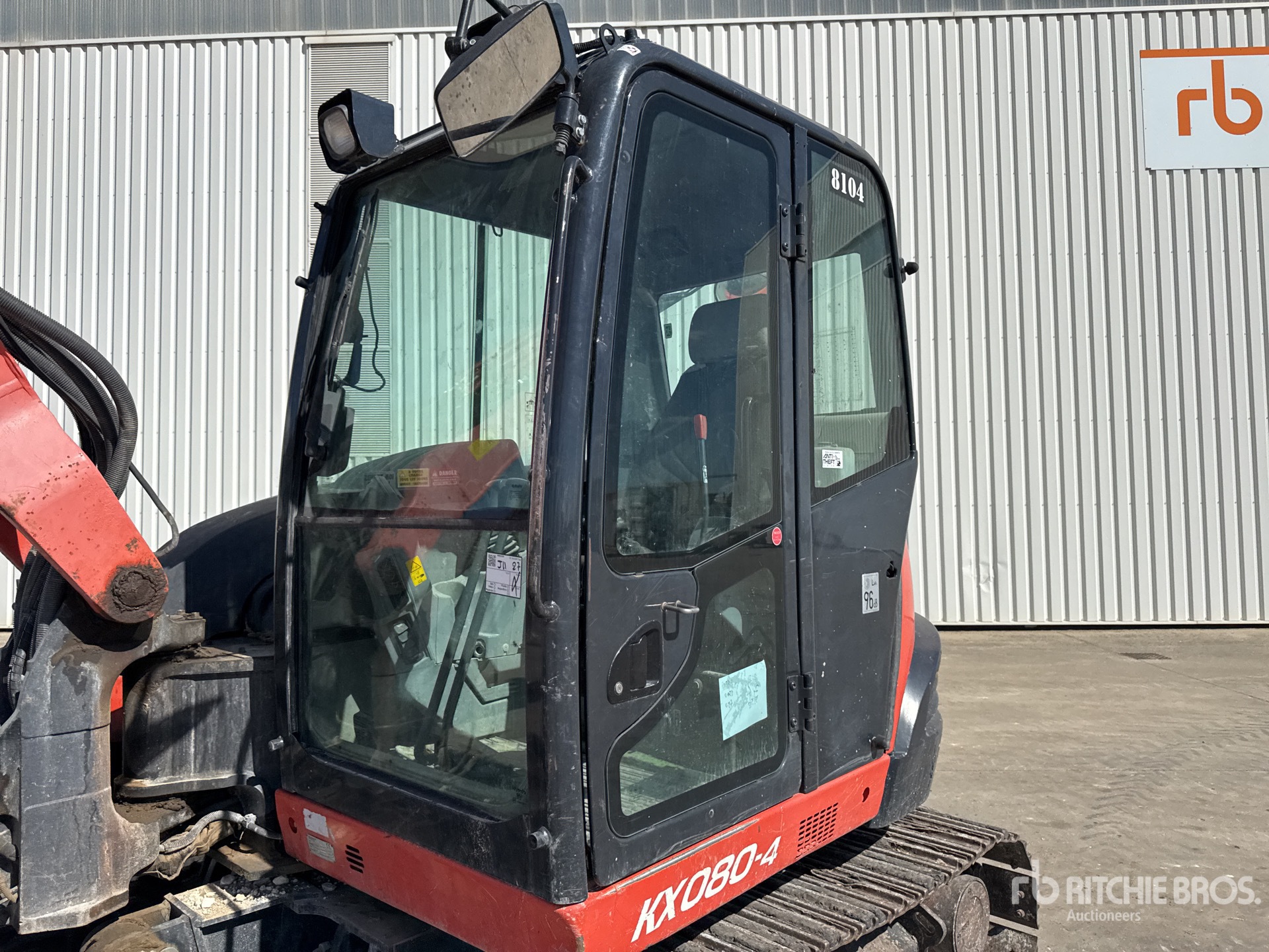 2016 Kubota KX080-4