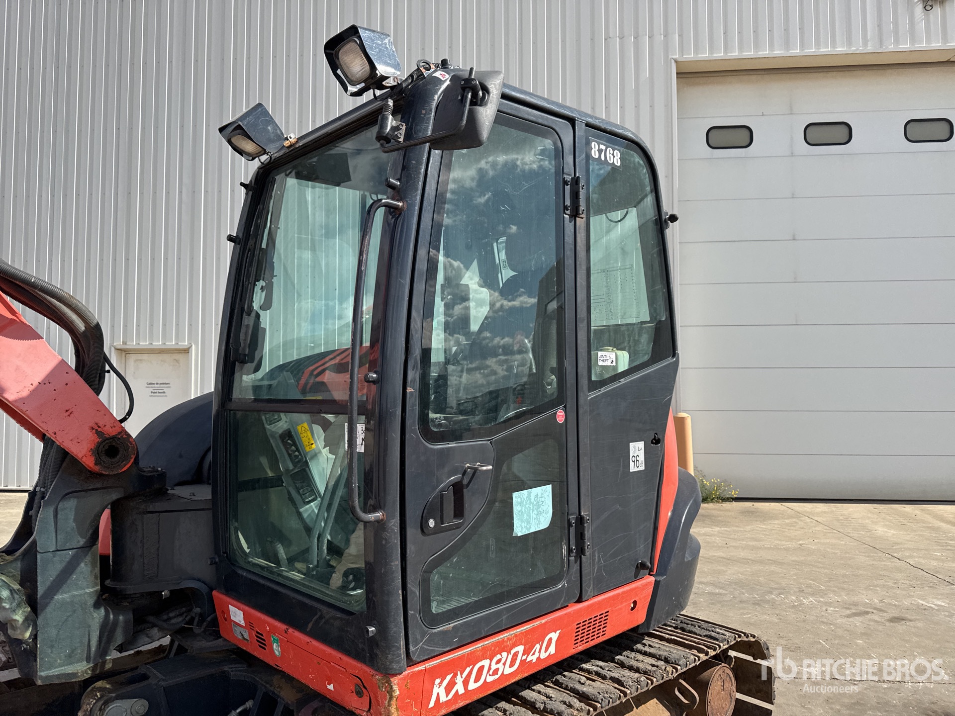2017 Kubota KX080-4