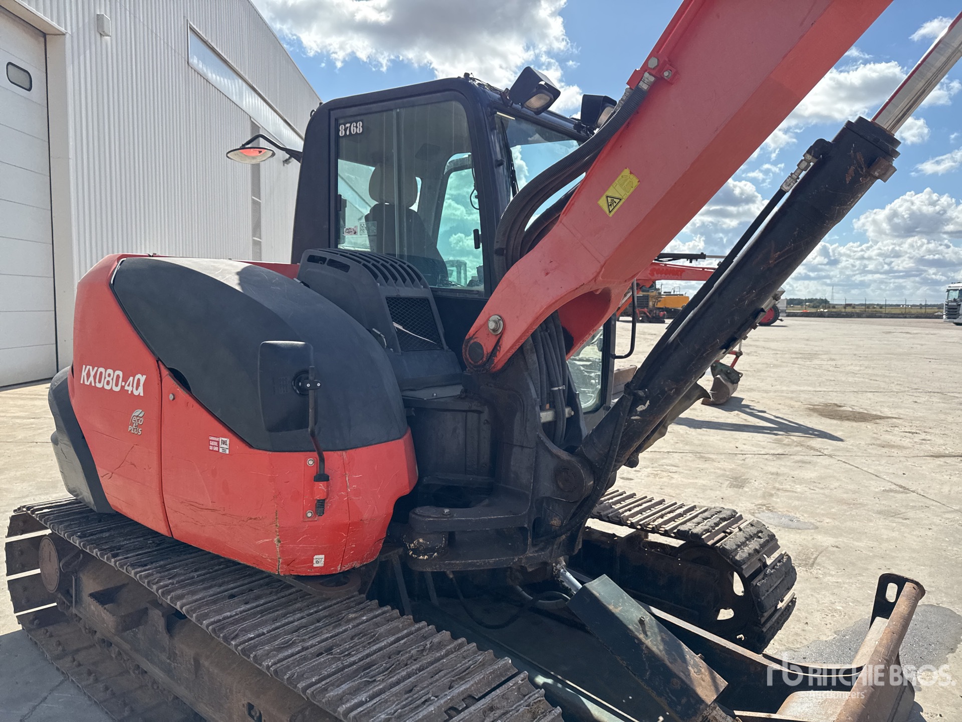2017 Kubota KX080-4
