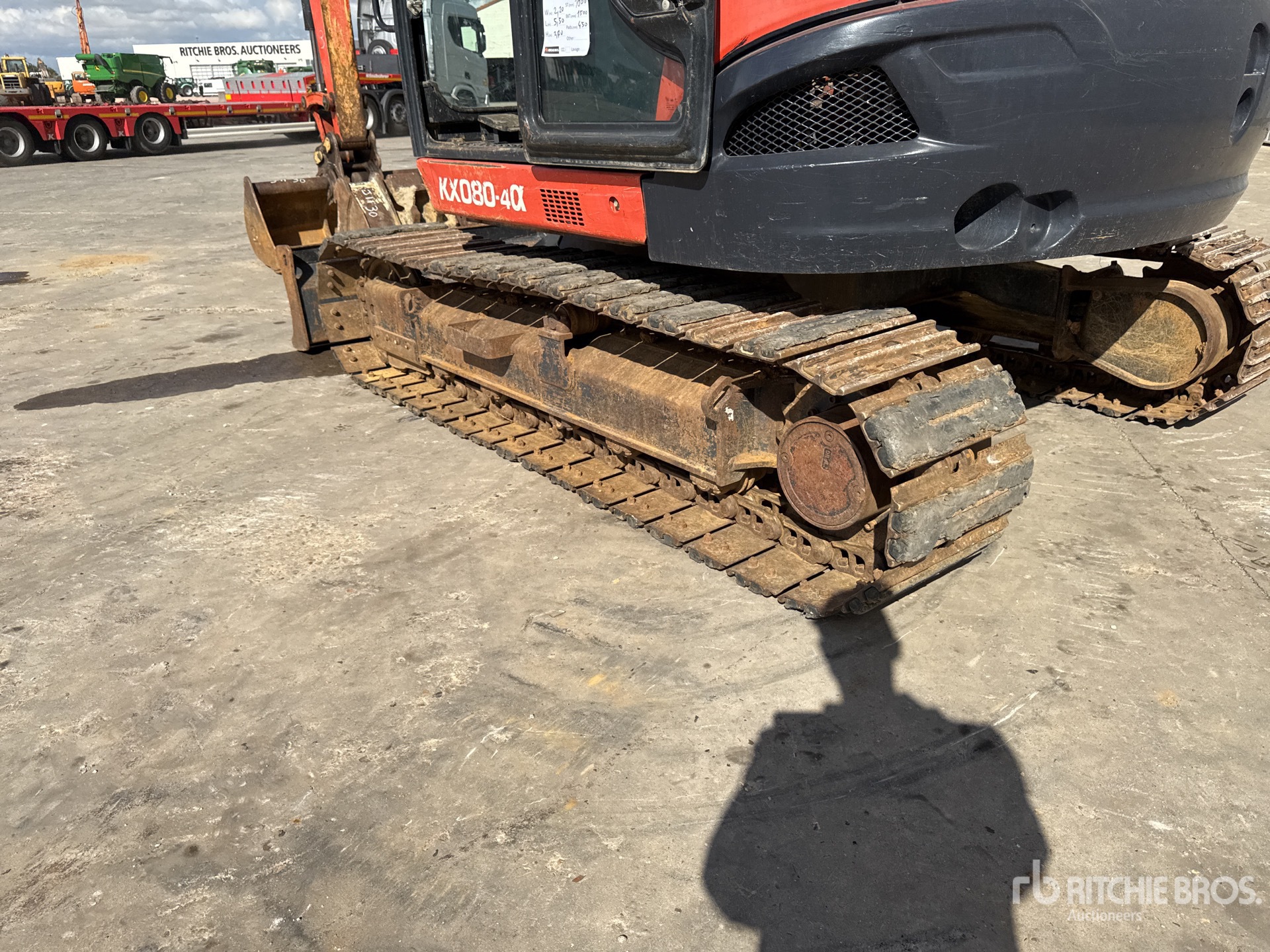 2017 Kubota KX080-4