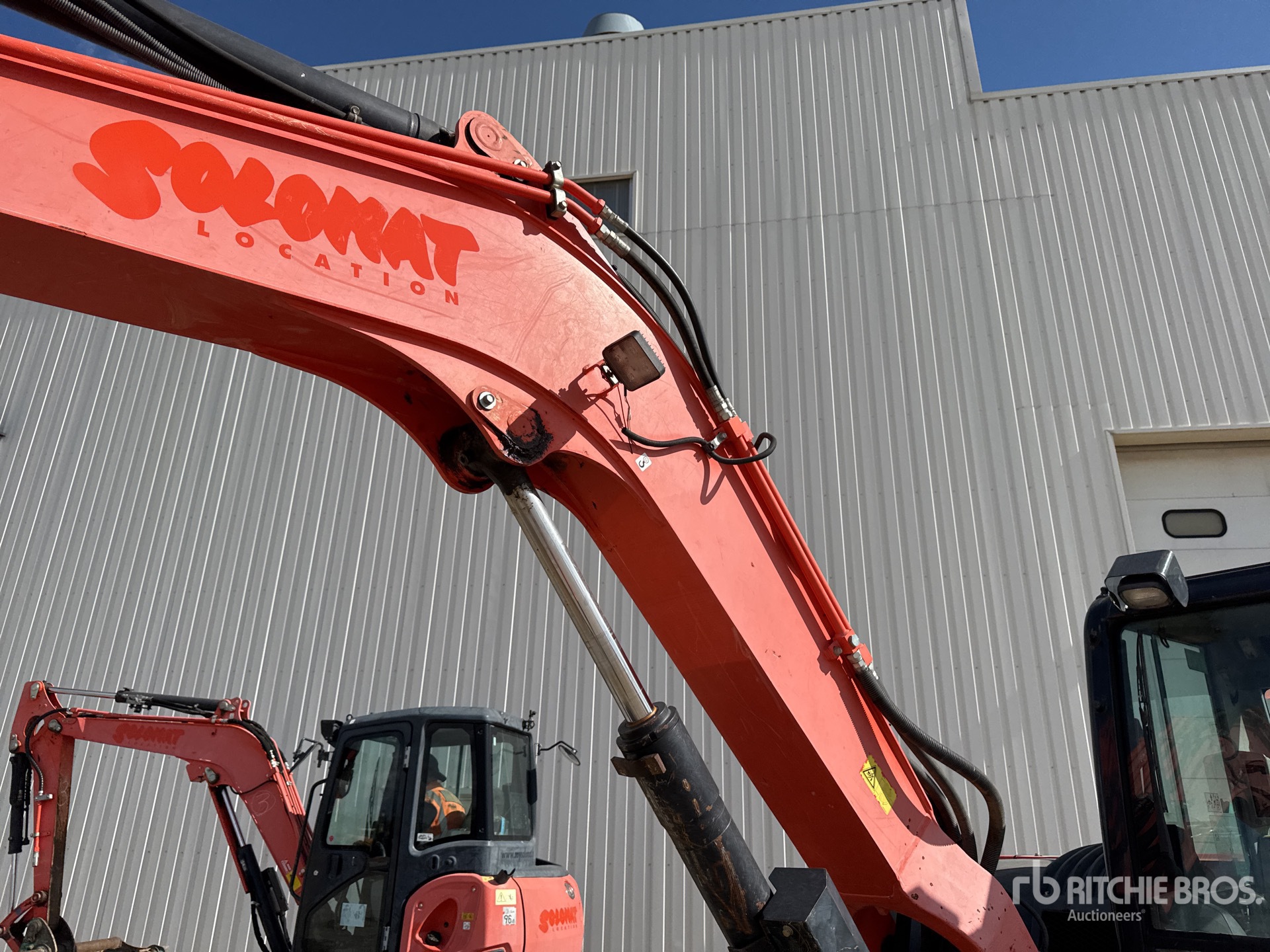 2017 Kubota KX080-4