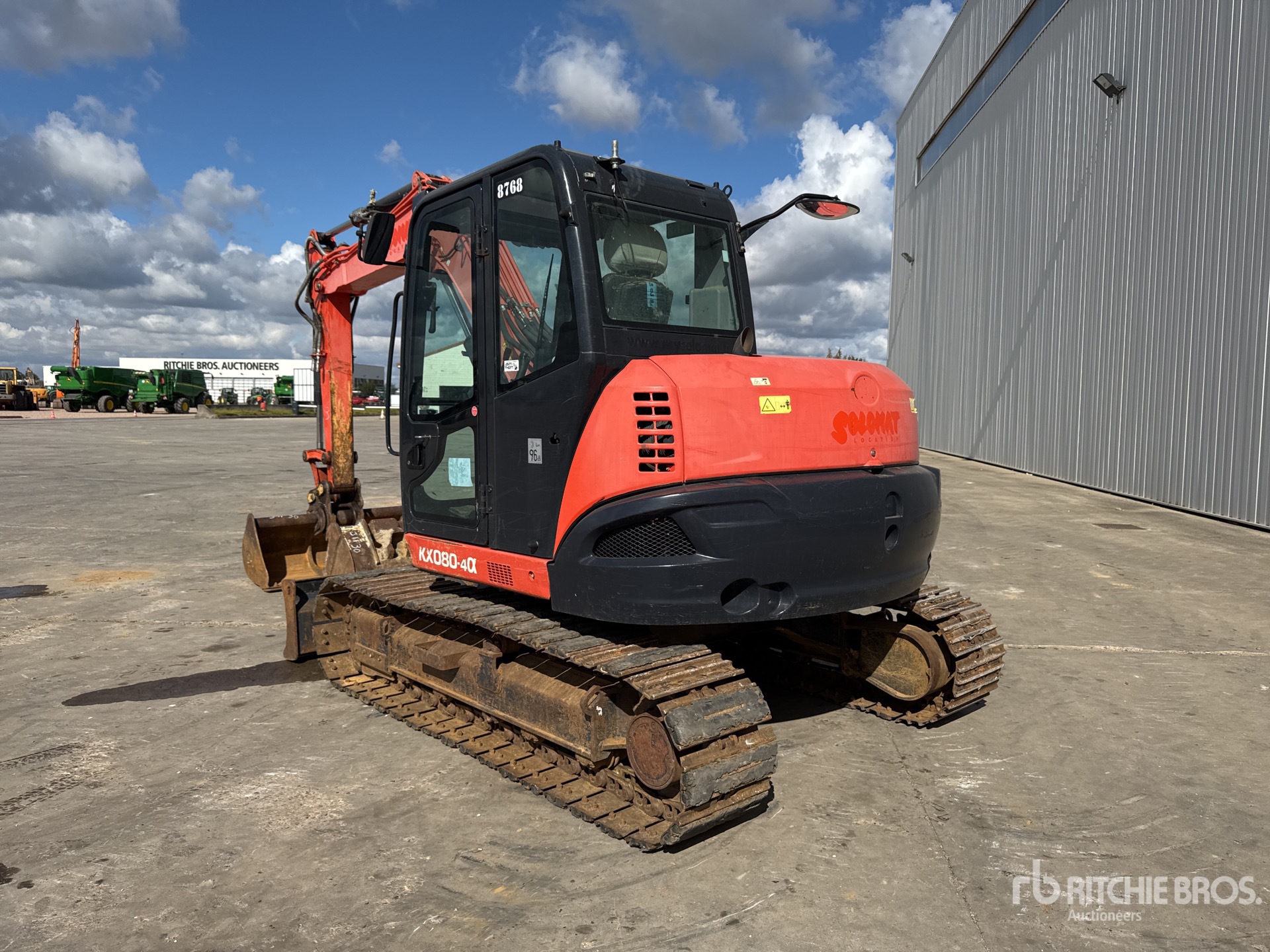 2017 Kubota KX080-4