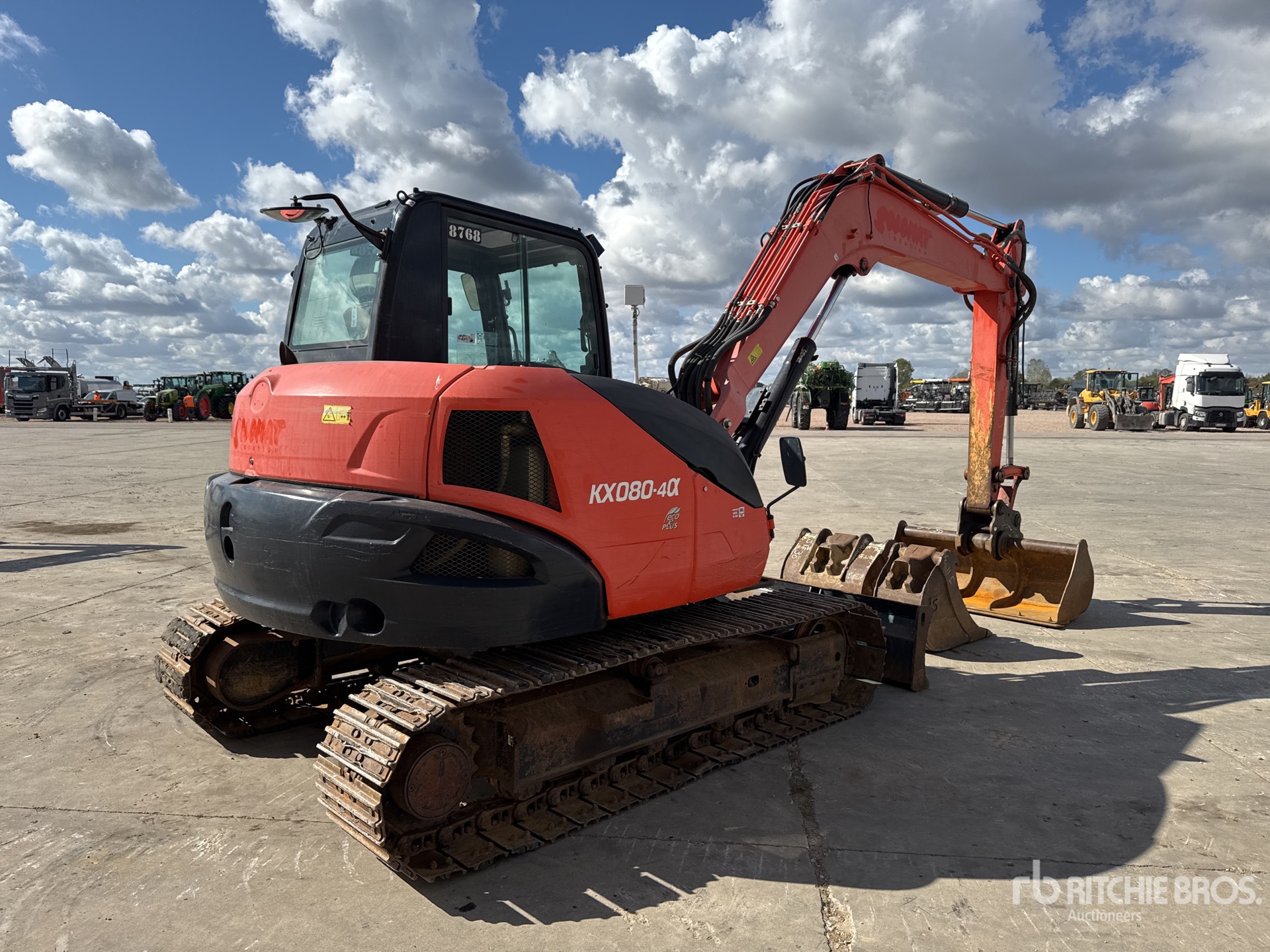 2017 Kubota KX080-4