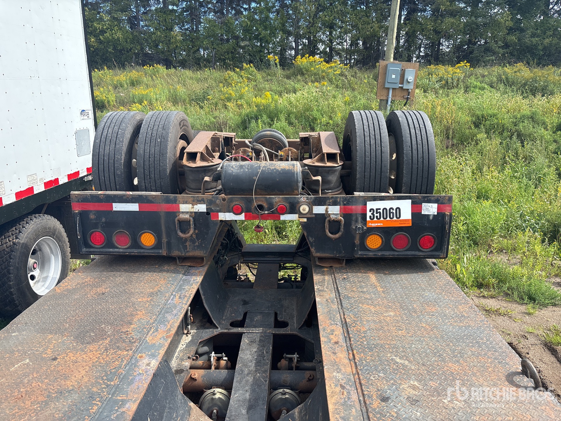 1995 Load Star Trailer Tri/A Removable Gooseneck