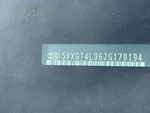 General Appearance with Frame Stamp Serial Number/VIN Photo