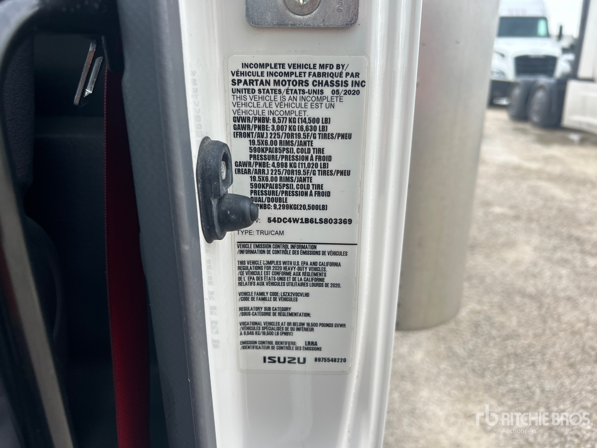 2020 Isuzu NPR HD