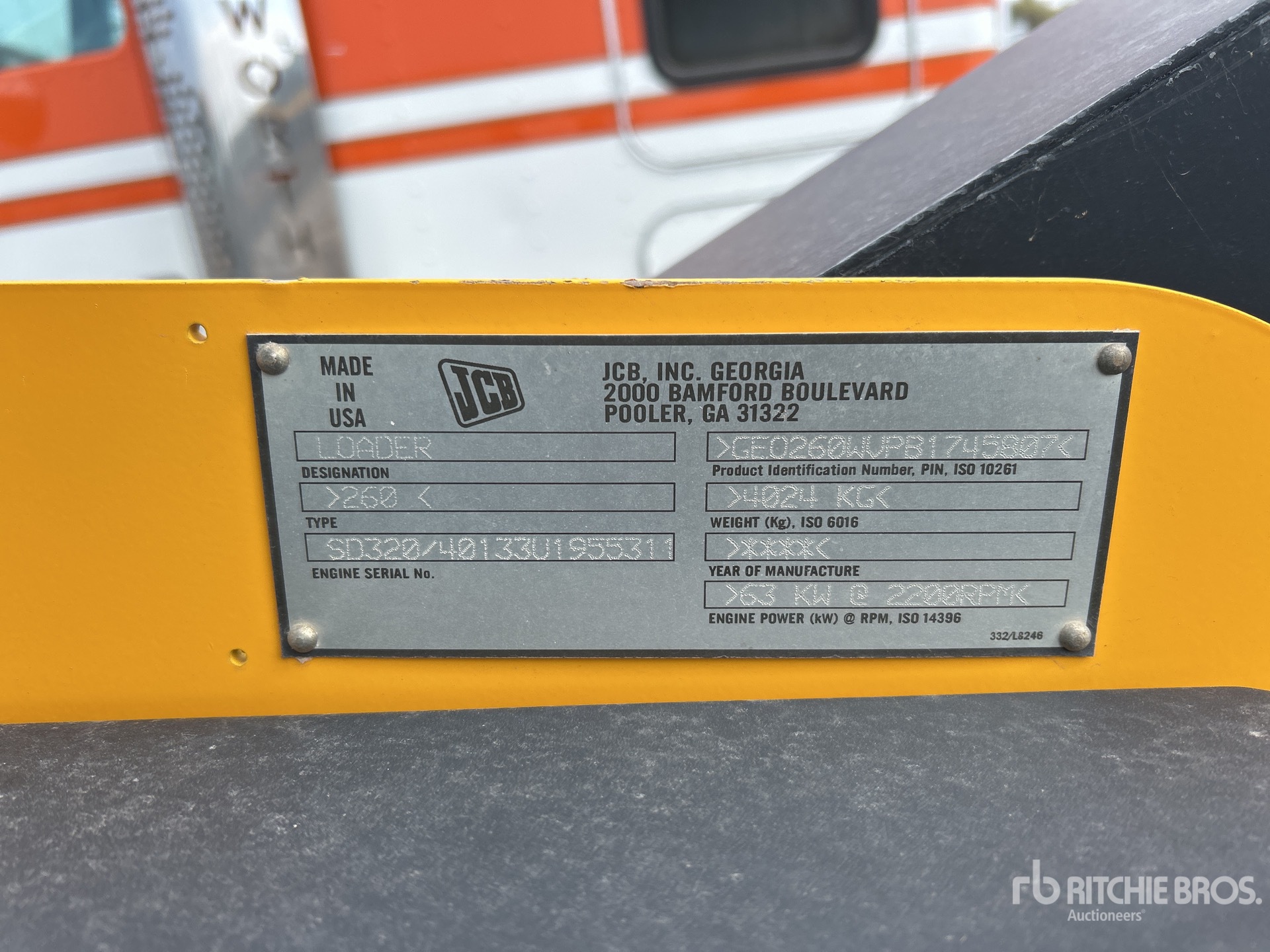 2011 JCB 260