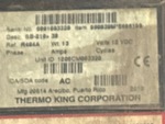 General Appearance with Refrigeration Unit Serial Number