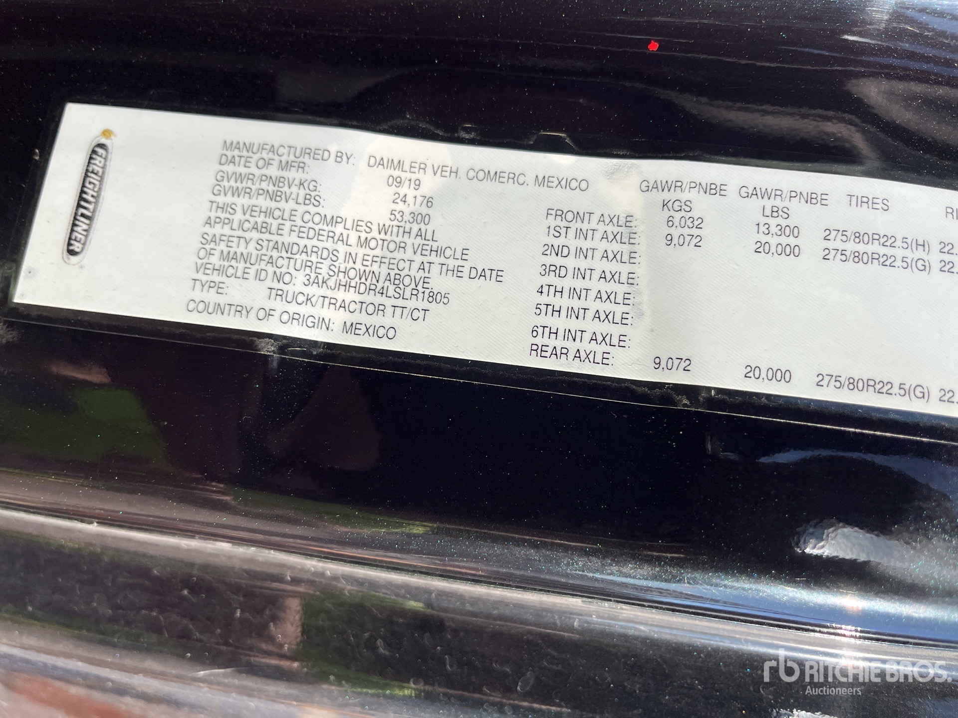 Photo of 2020 Freightliner CASCADIA 126