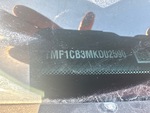 General Appearance with Frame Stamp Serial Number/VIN Photo
