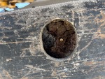 Undercarriage with Left Track Tensioner