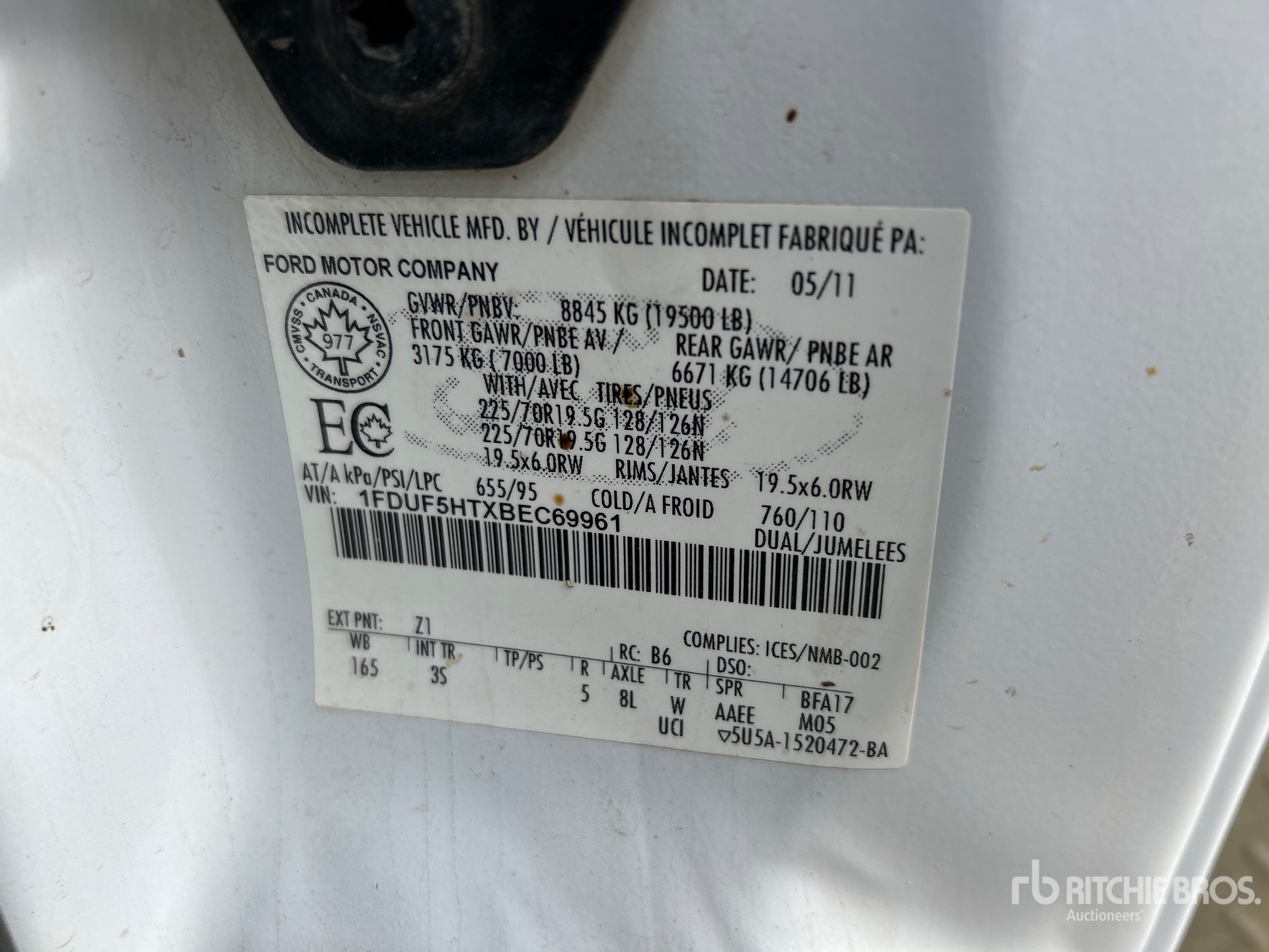 2011 Ford F-550