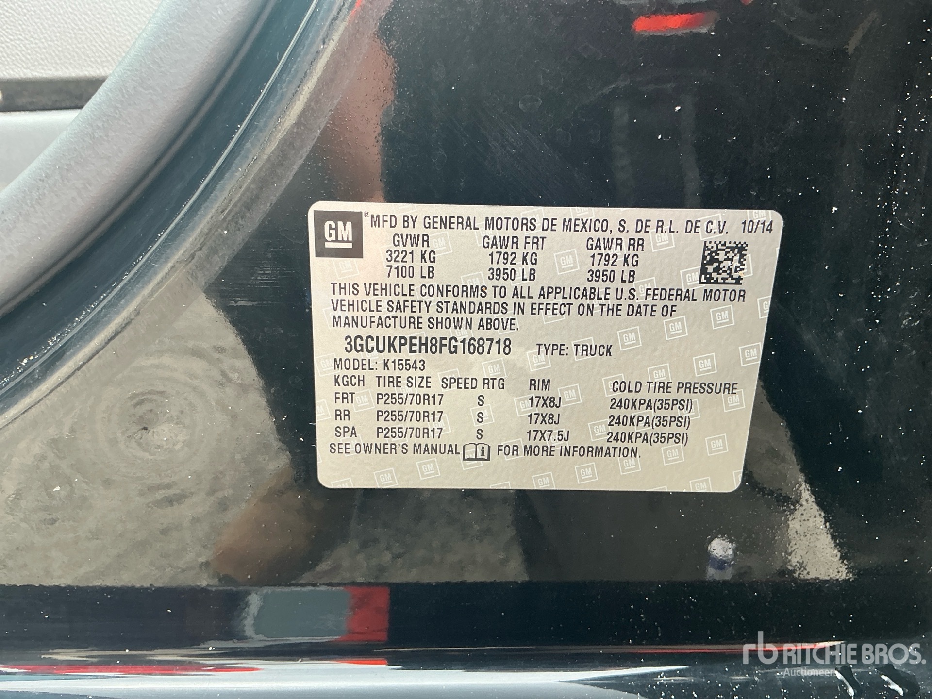 Photo of 2015 Chevrolet SILVERADO 1500