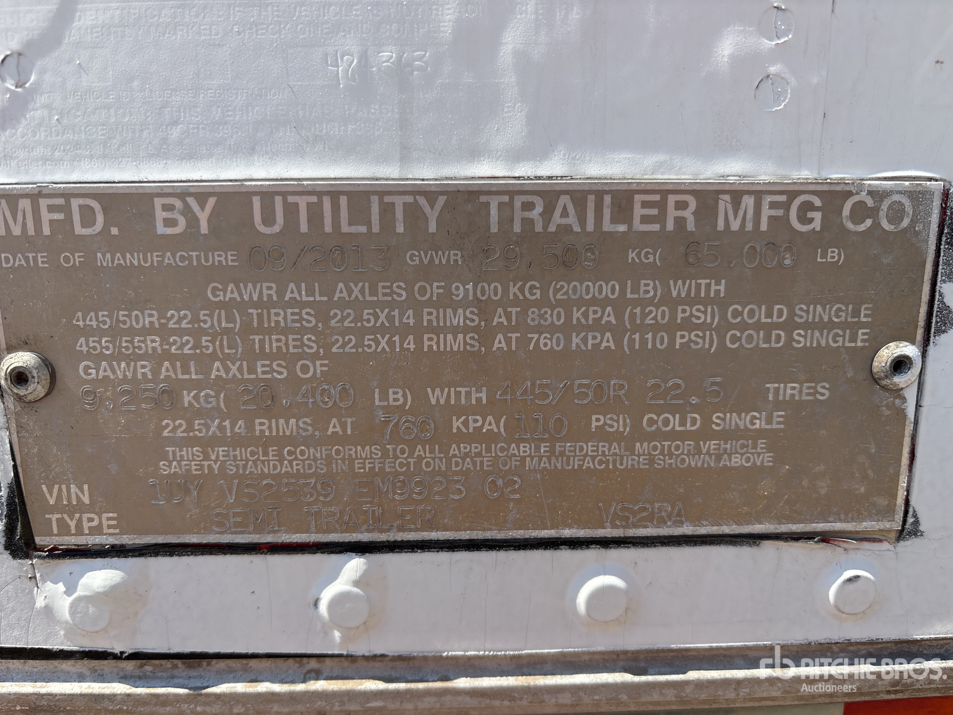 Photo of 2014 Utility VS2RA